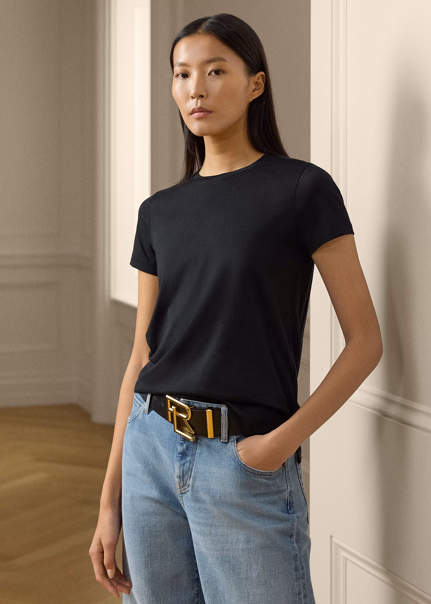 T-Shirt Hallie aus Baumwolljersey - RALPH LAUREN OUTLET