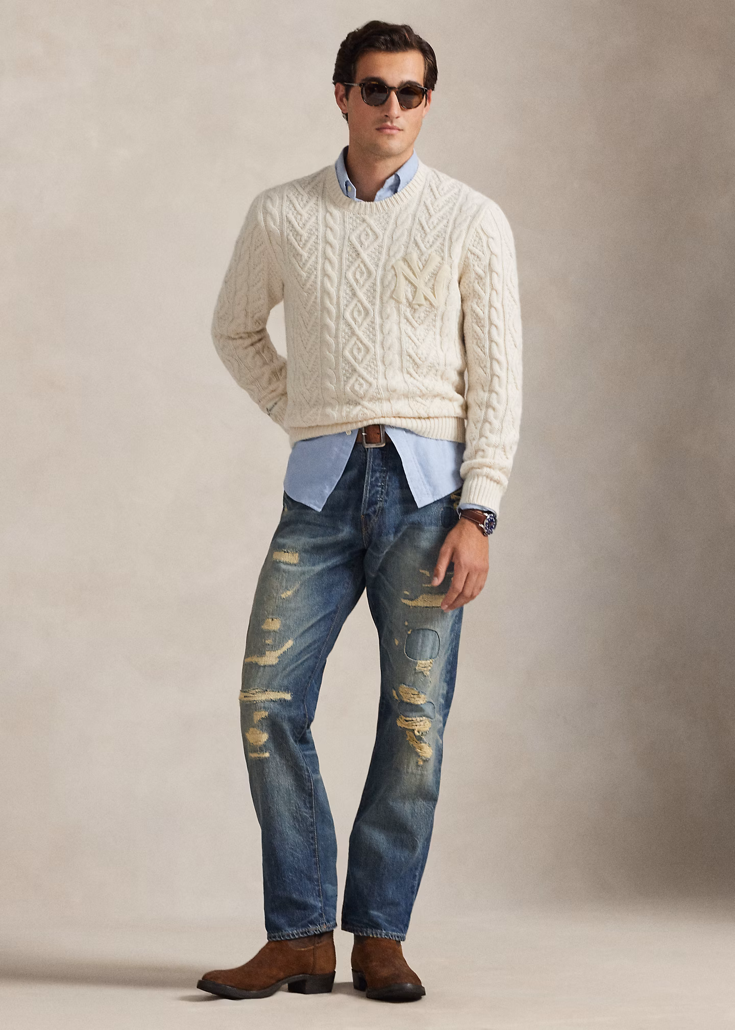 Pullover Polo Ralph Lauren Yankees - RALPH LAUREN OUTLET