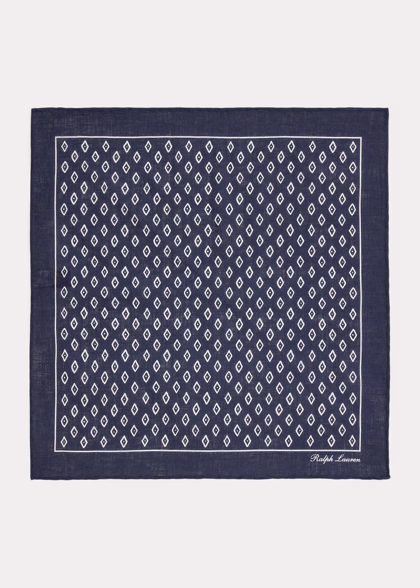 Halstuch aus Leinen mit Art-déco-Druck - RALPH LAUREN OUTLET