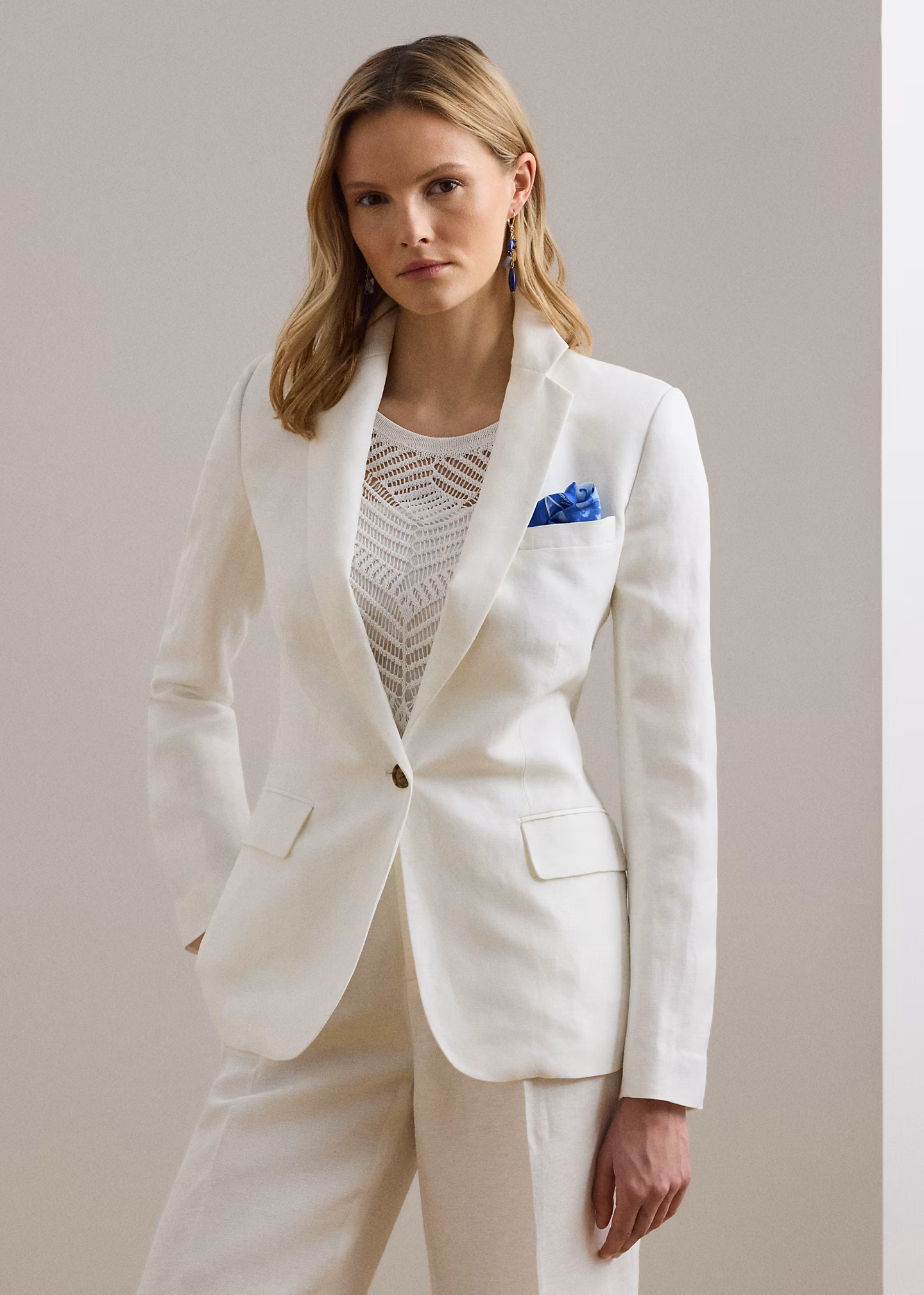 Twillblazer aus Leinenmischung - RALPH LAUREN OUTLET