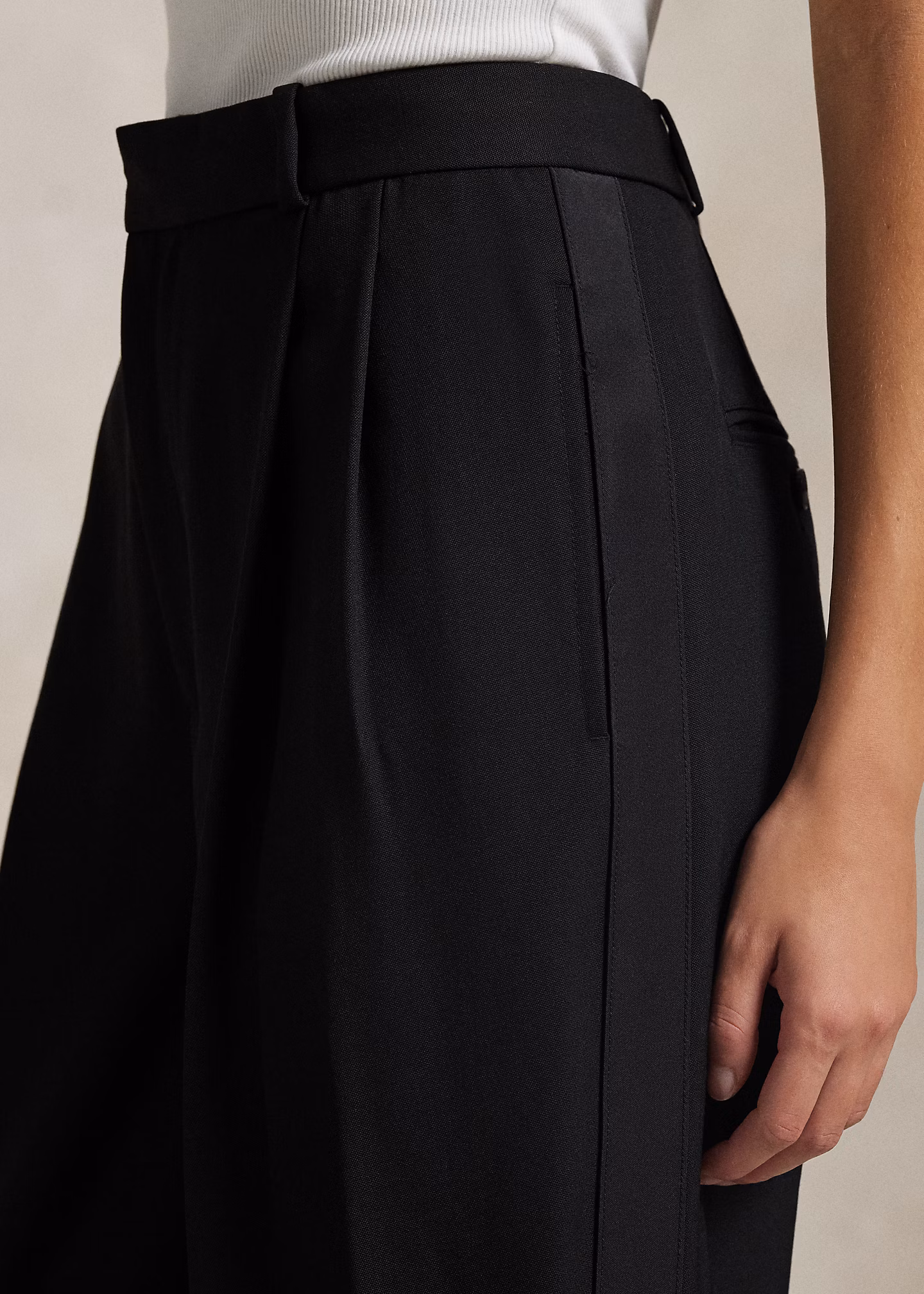 Bacall-Smokinghose aus Wolle - RALPH LAUREN OUTLET