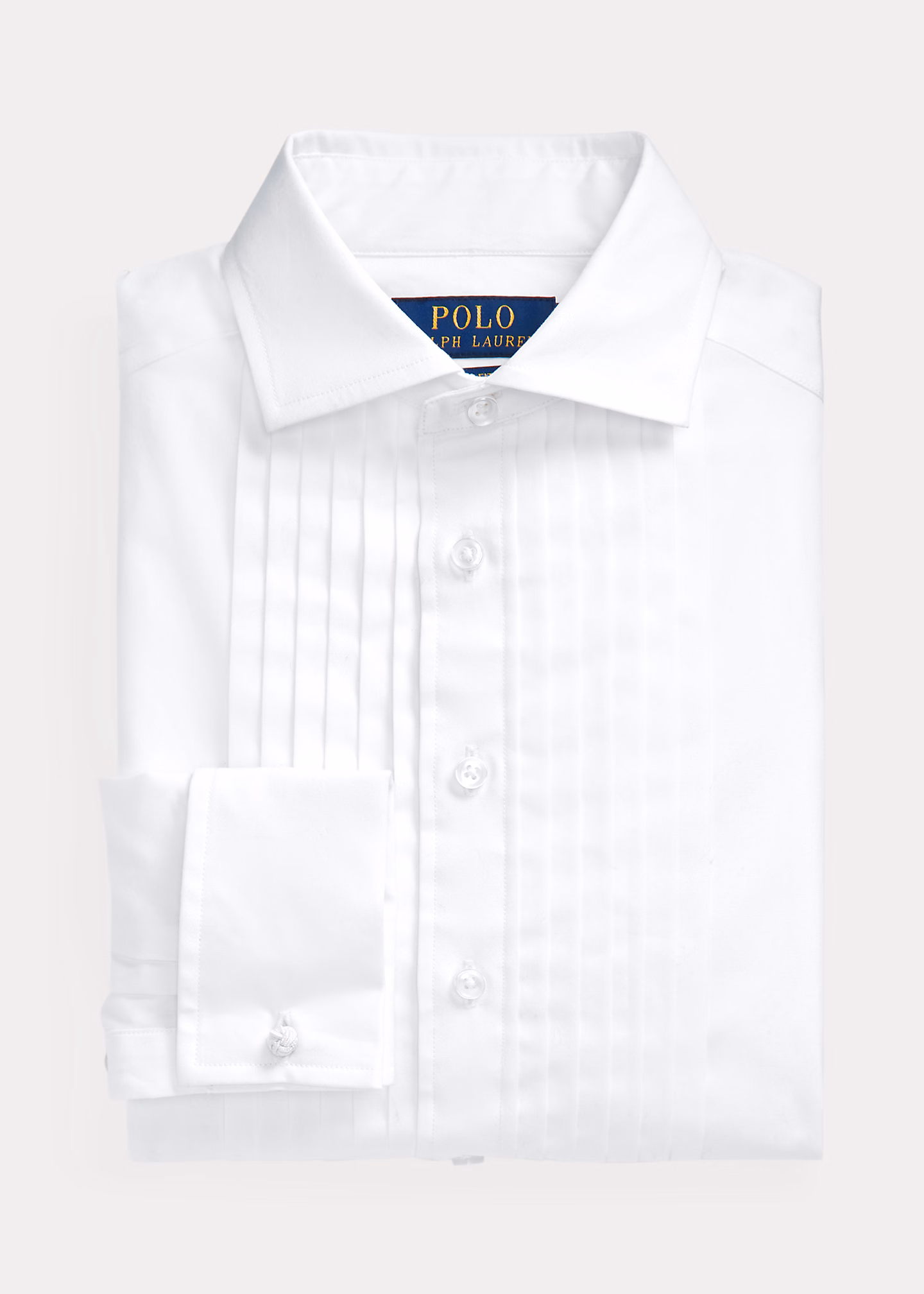 Slim-Fit Smokinghemd aus Popeline - RALPH LAUREN OUTLET