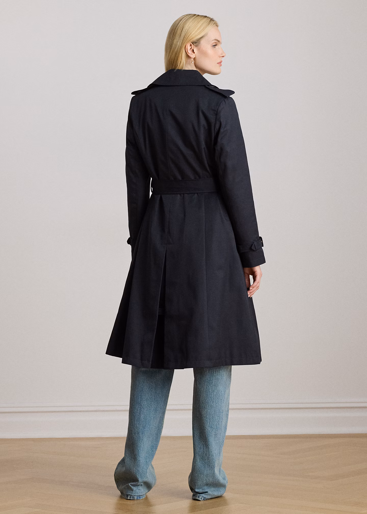 Zweireihiger Trenchcoat mit Gürtel - RALPH LAUREN OUTLET