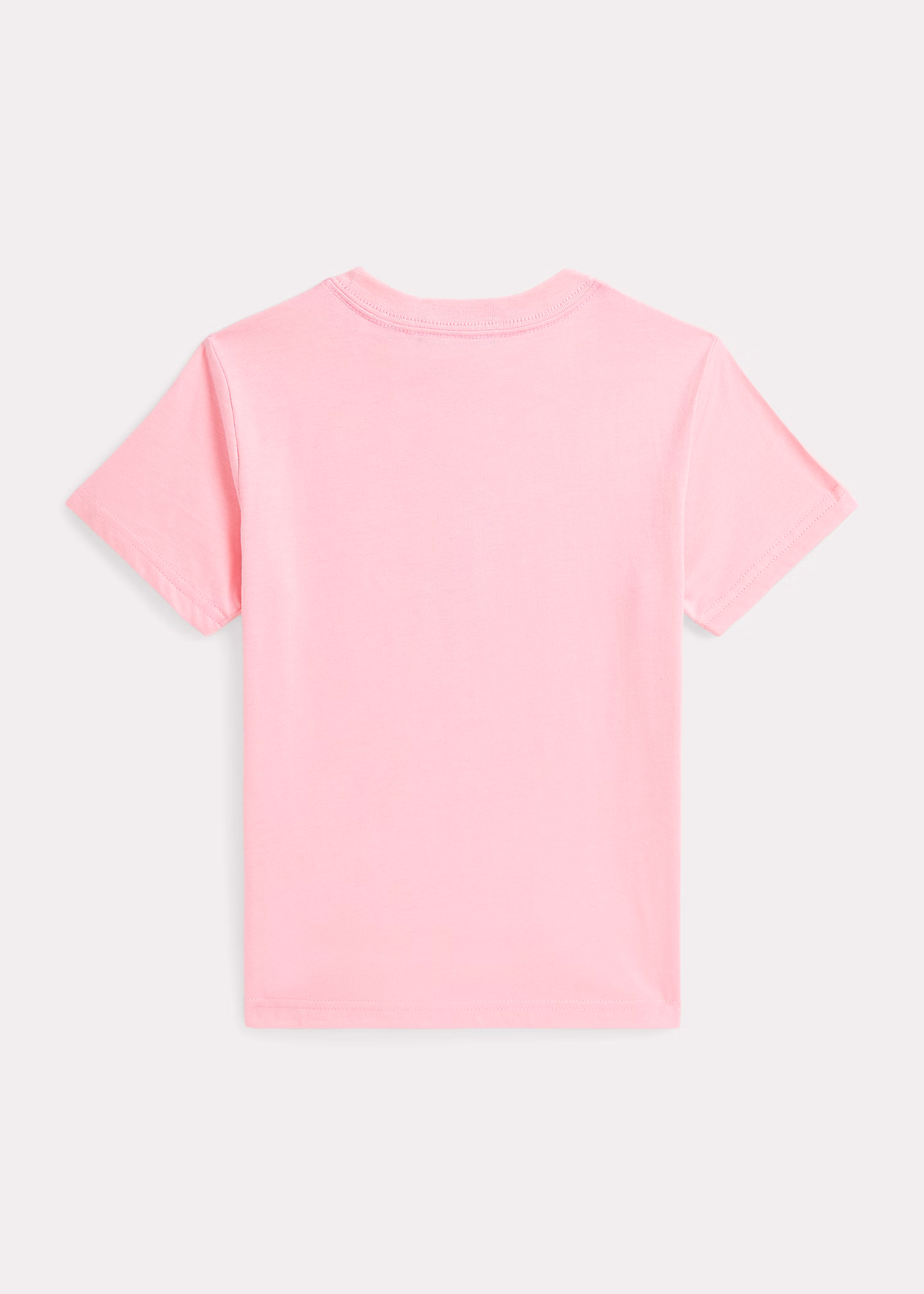 Baumwolljersey-T-Shirt mit Pink Pony - RALPH LAUREN OUTLET