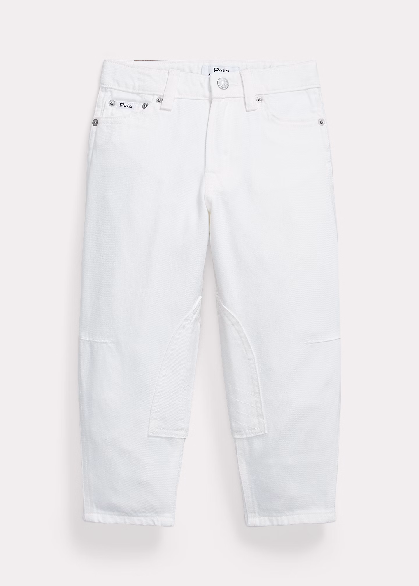 Curved-Tapered-Fit Jeans aus Baumwolle - RALPH LAUREN OUTLET