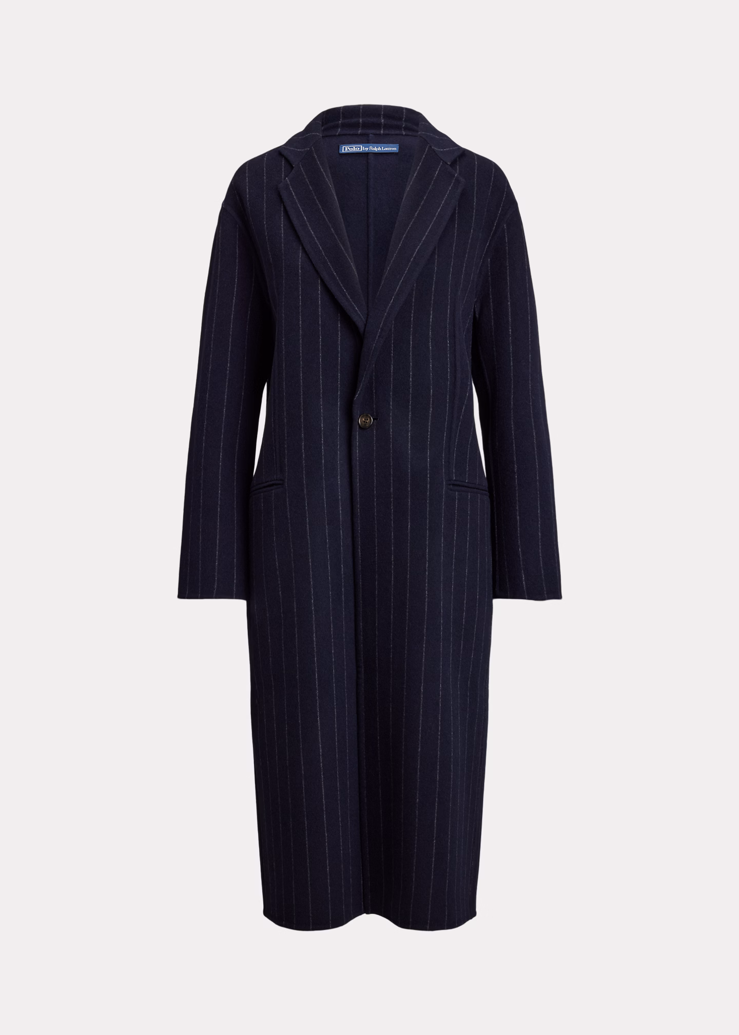 Wollmantel mit Nadelstreifen - RALPH LAUREN OUTLET