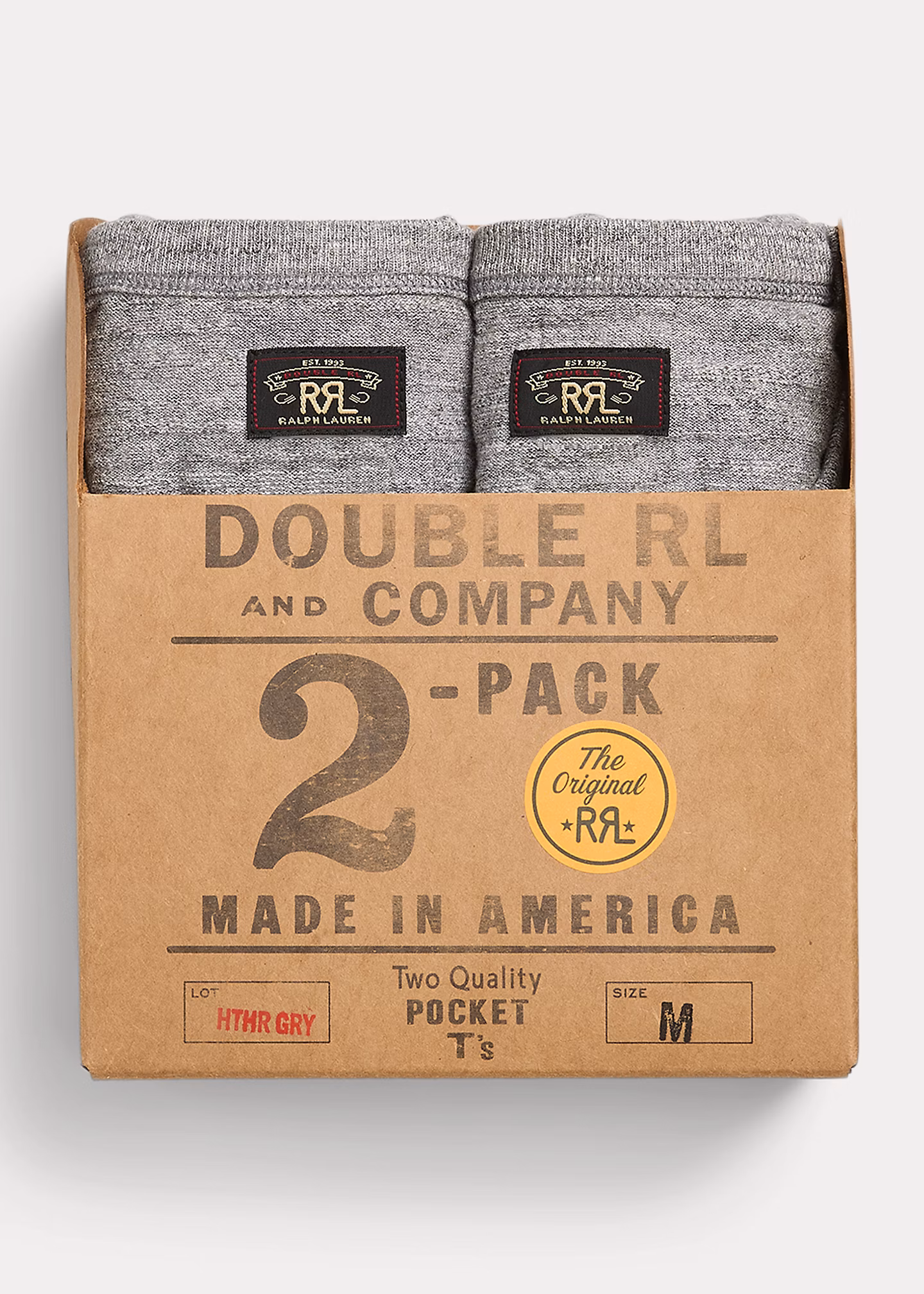 2er-Pack Jersey-T-Shirts mit Tasche - RALPH LAUREN OUTLET