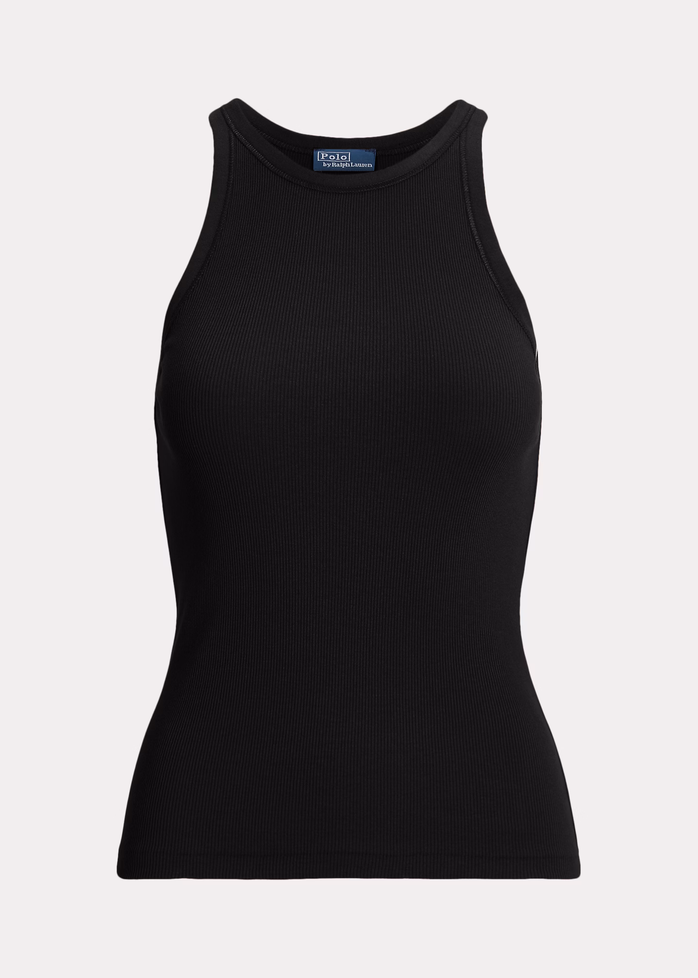 Geripptes Baumwoll-Tanktop - RALPH LAUREN OUTLET