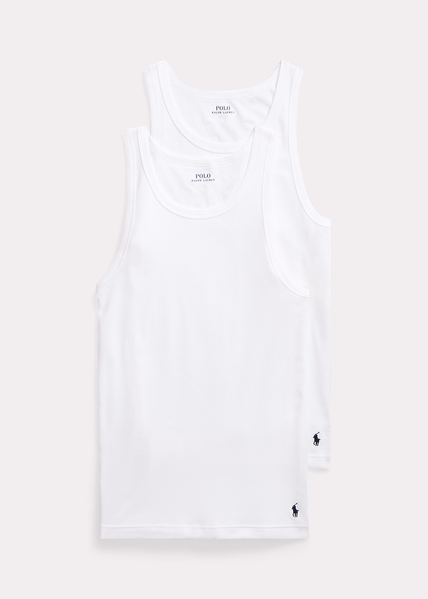 2er-Pack klassische Unterhemden - RALPH LAUREN OUTLET