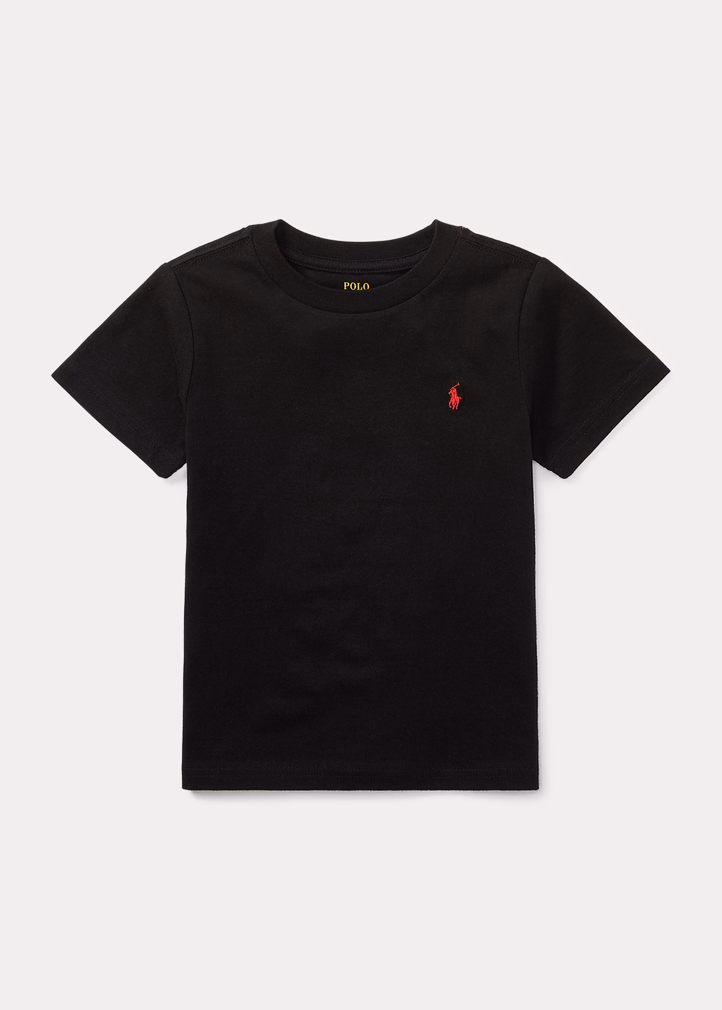 Rundhals-T-Shirt aus Baumwolljersey - RALPH LAUREN OUTLET