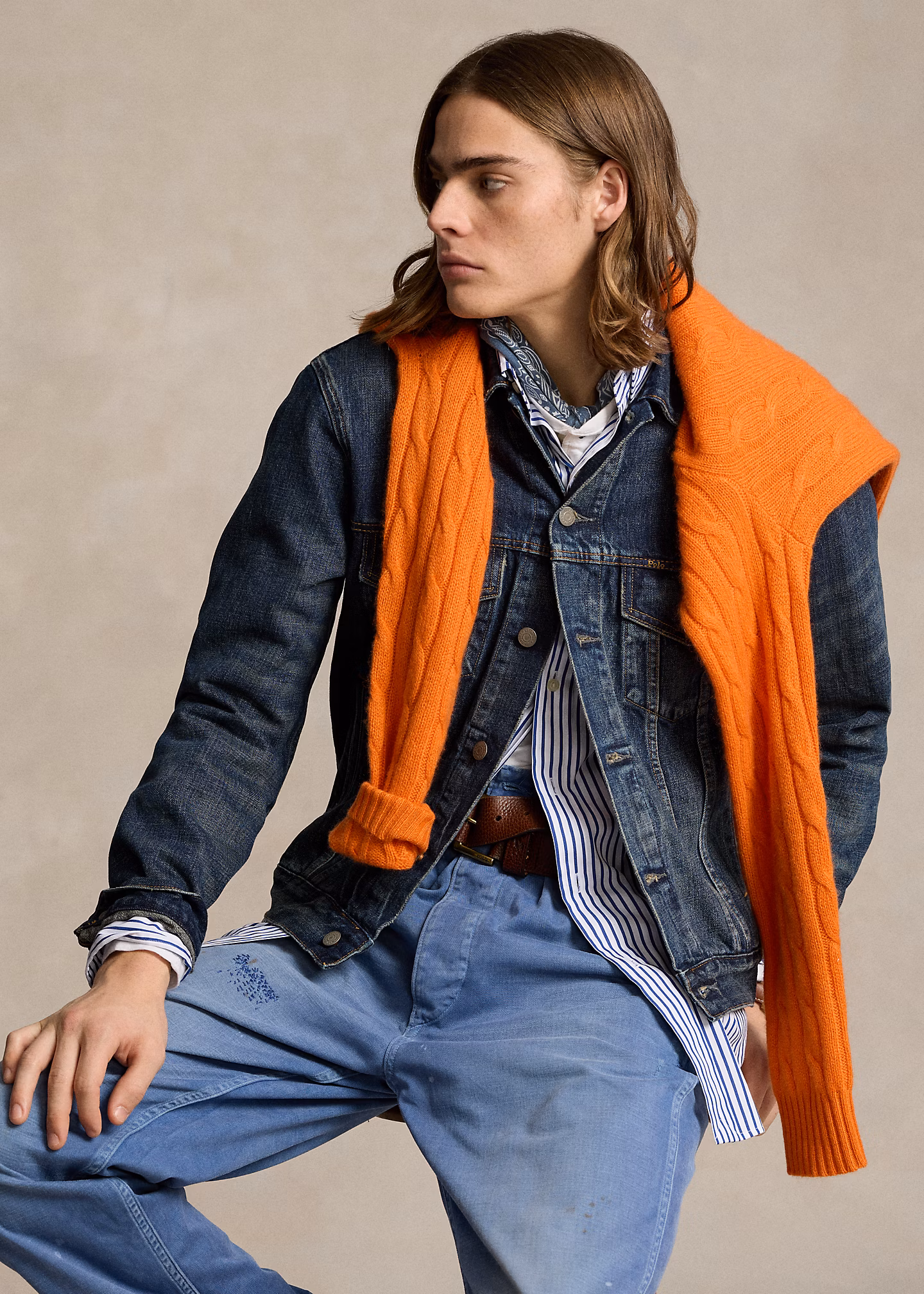Denim-Truckerjacke - RALPH LAUREN OUTLET