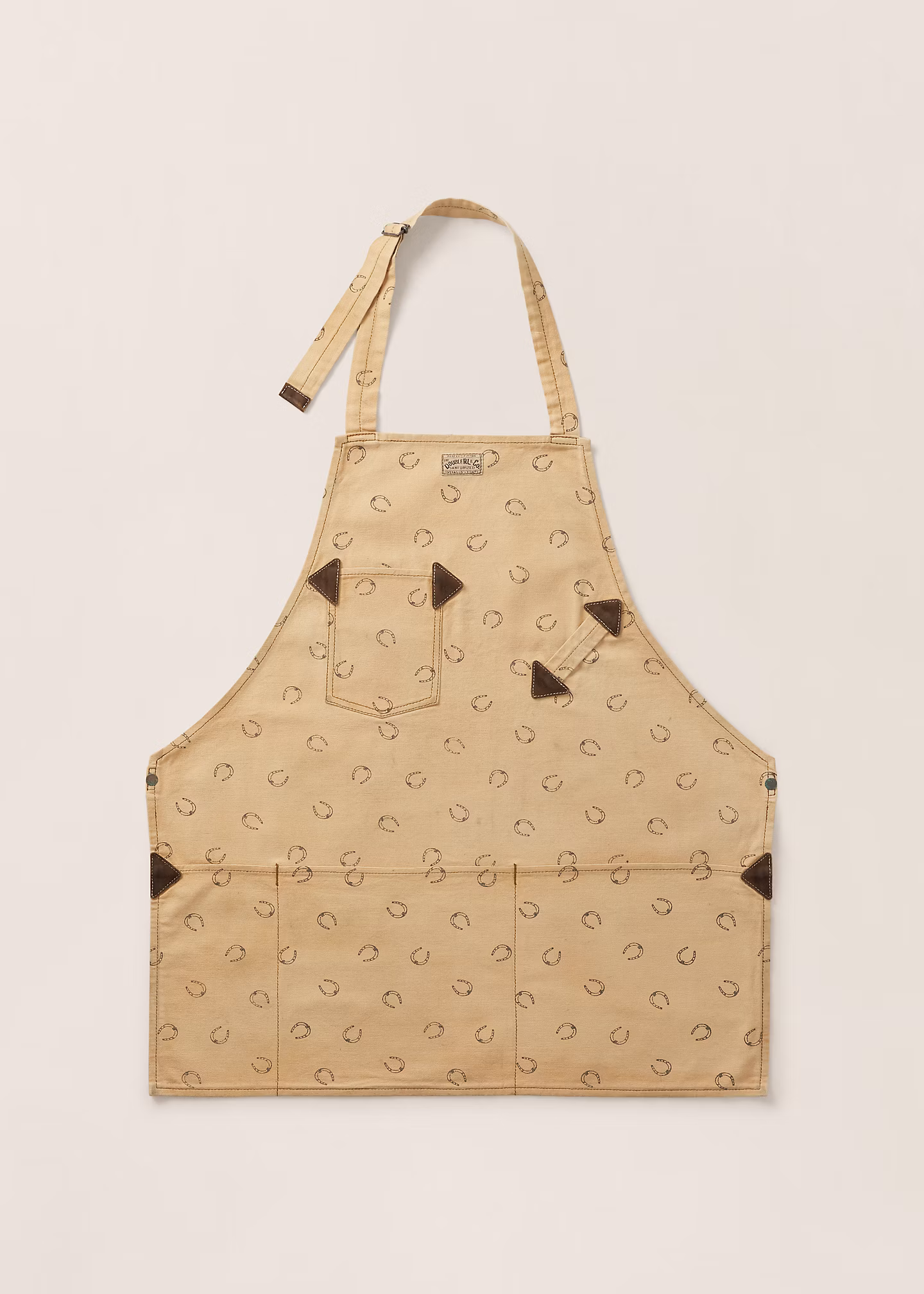 Schürze mit Hufeisendruck aus Segeltuch - RALPH LAUREN OUTLET