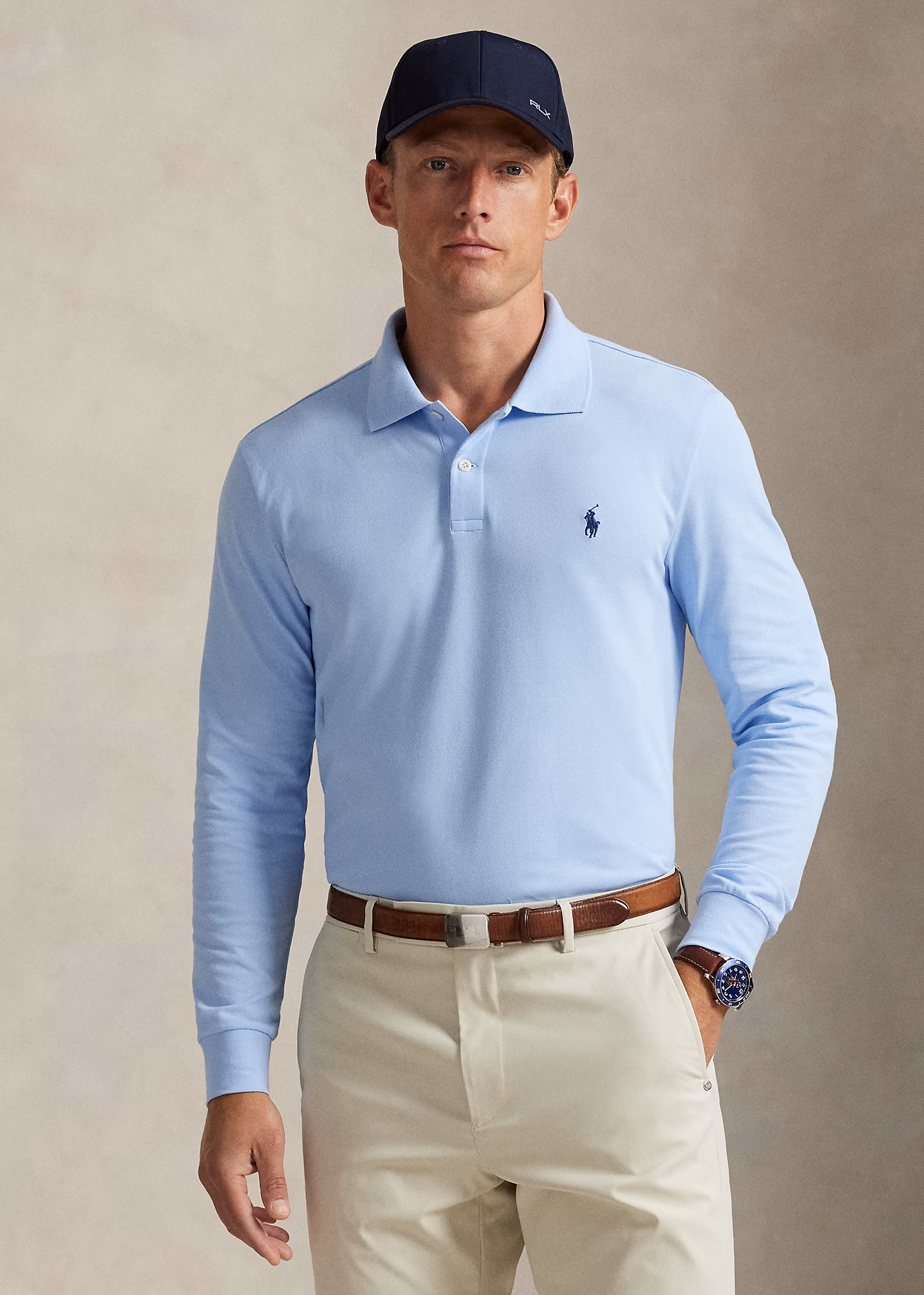 Tailored-Fit Performance-Poloshirt - RALPH LAUREN OUTLET