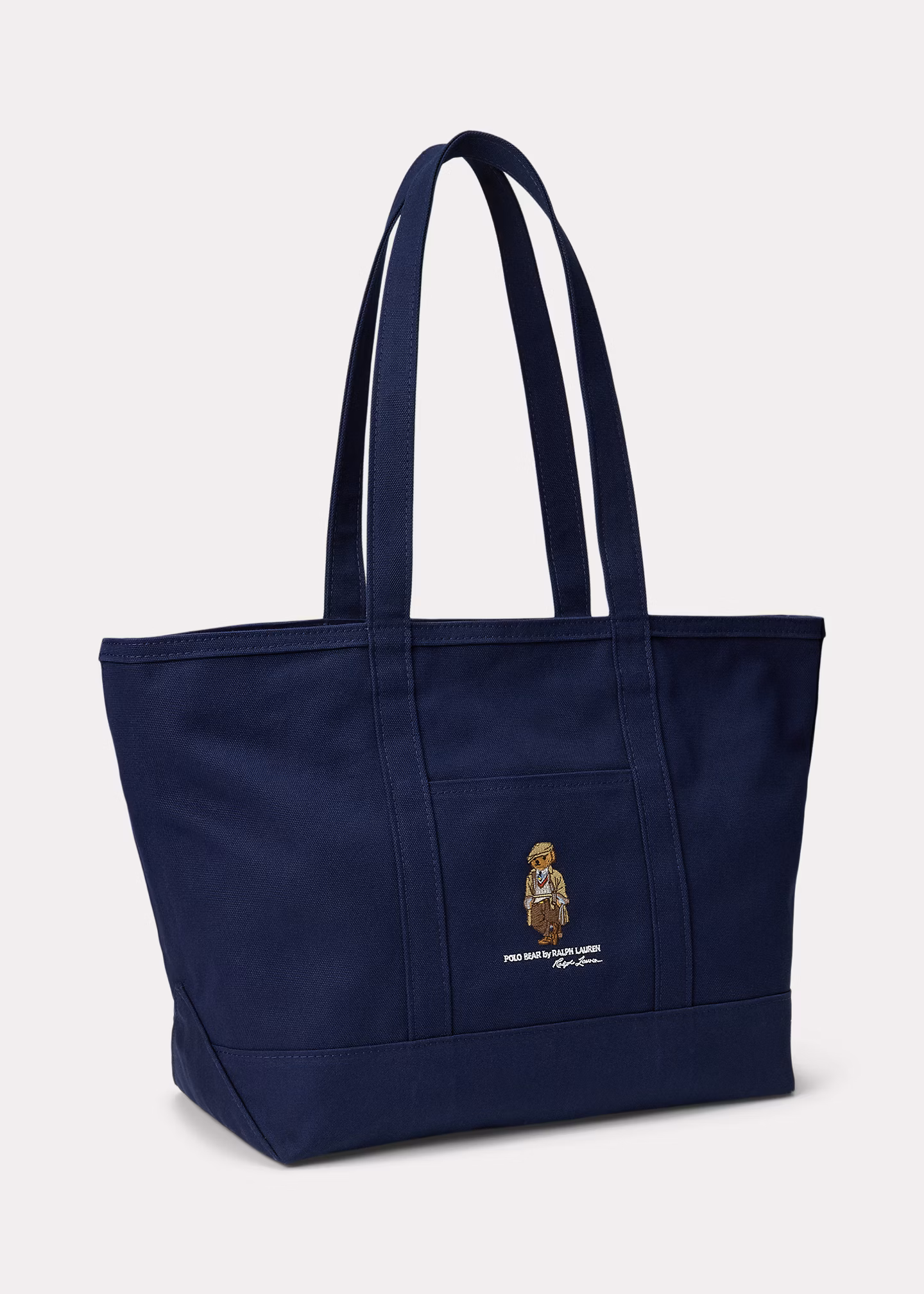Segeltuch-Tragetasche mit Polo Bear - RALPH LAUREN OUTLET
