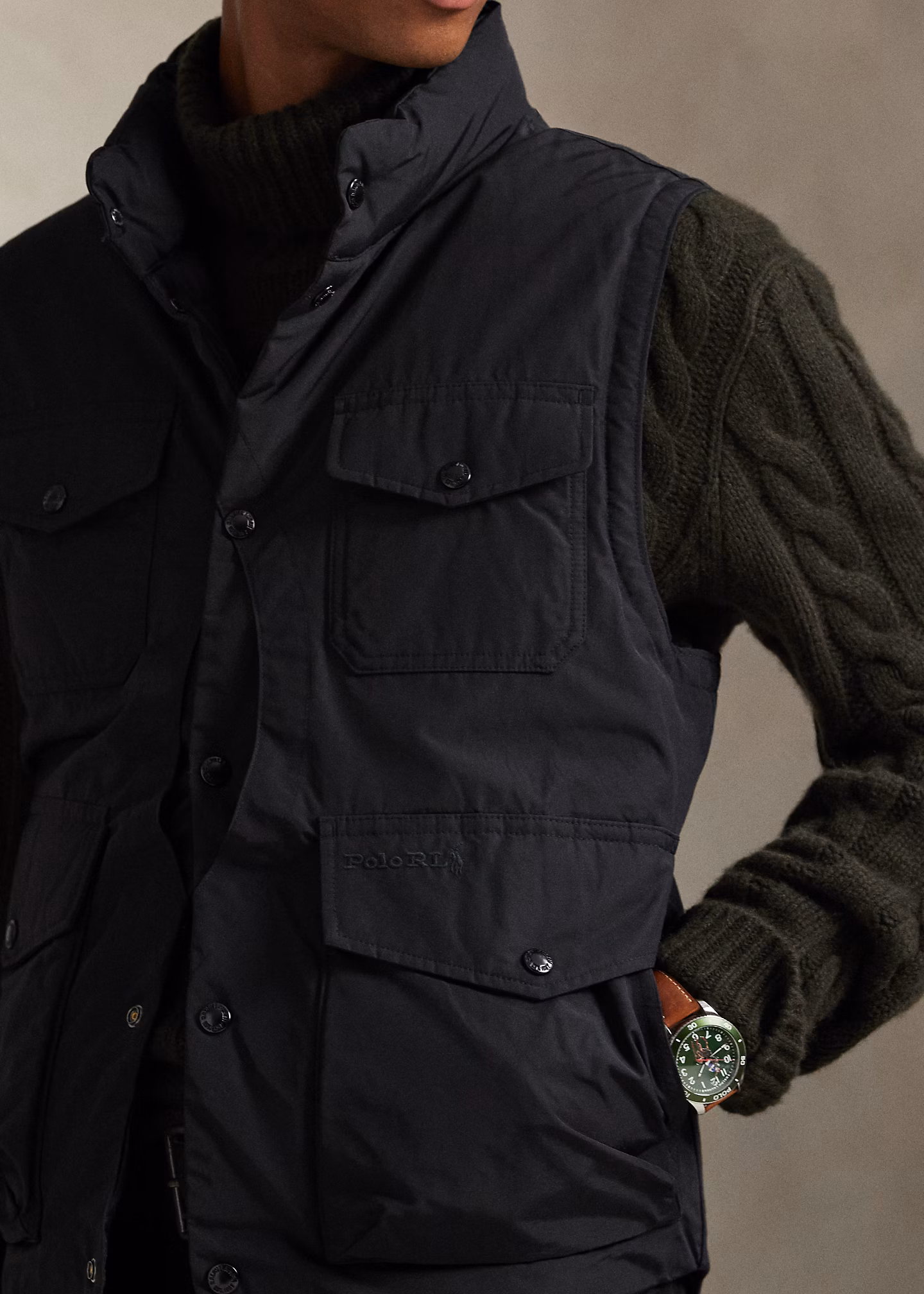 Die Utility-Daunenweste Elsdon - RALPH LAUREN OUTLET