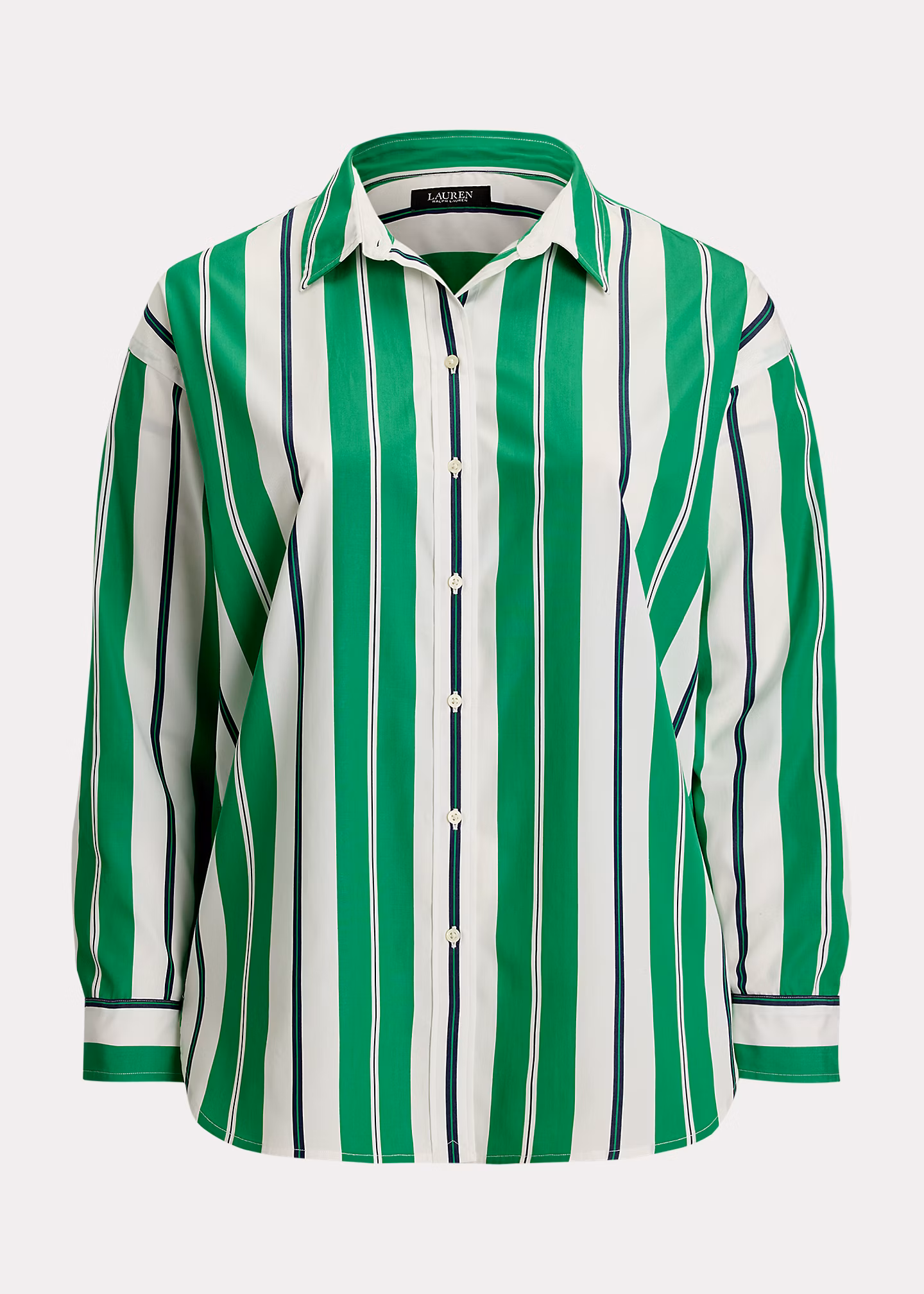 Gestreiftes Relaxed-Fit Baumwollhemd - RALPH LAUREN OUTLET