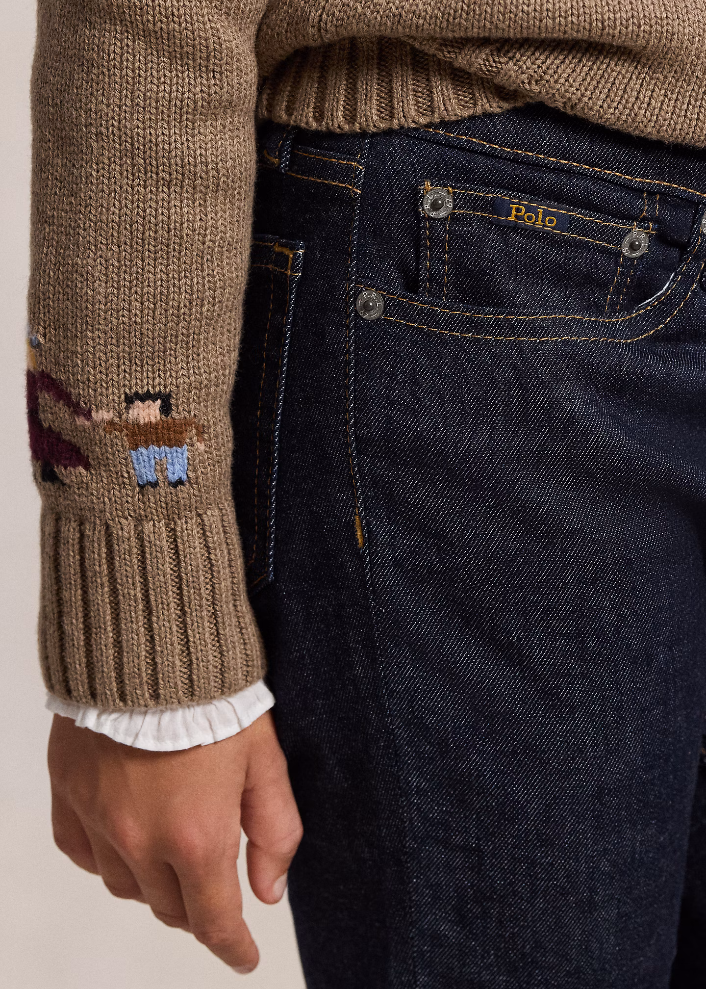 Denim-Leggings im Reiterstil - RALPH LAUREN OUTLET