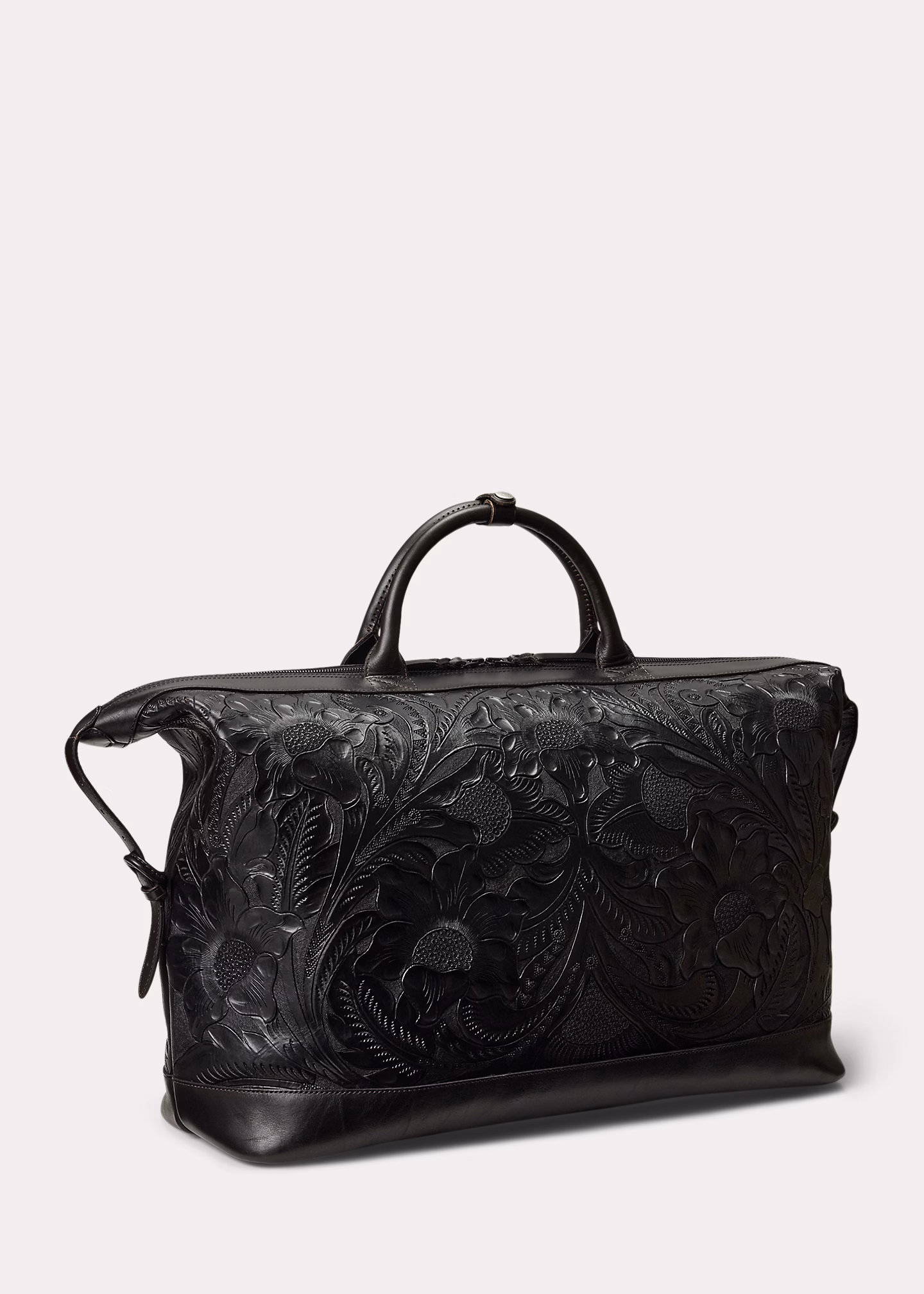 Handgearbeitete Leder-Weekender-Tasche - RALPH LAUREN OUTLET