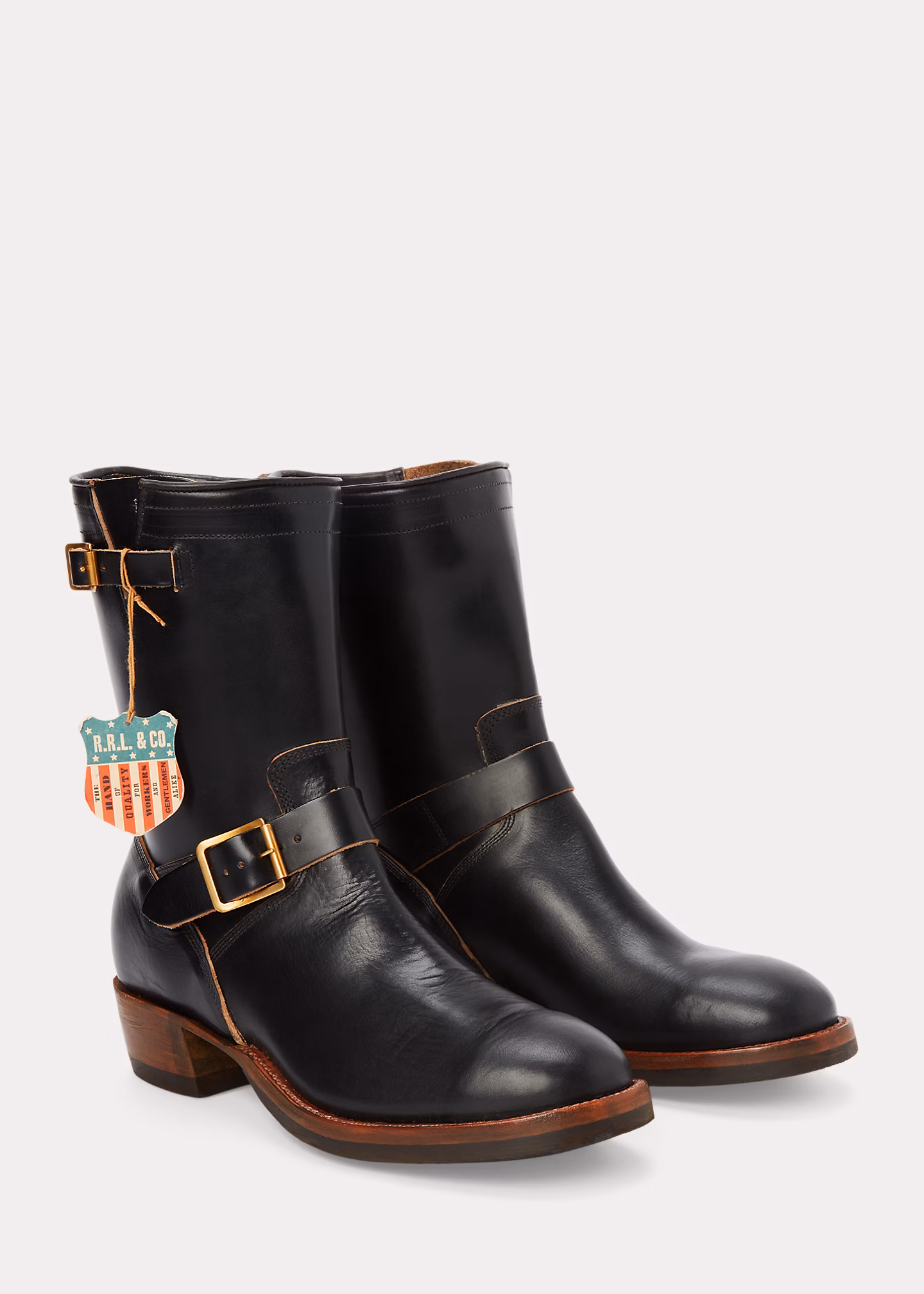Lederstiefel - RALPH LAUREN OUTLET