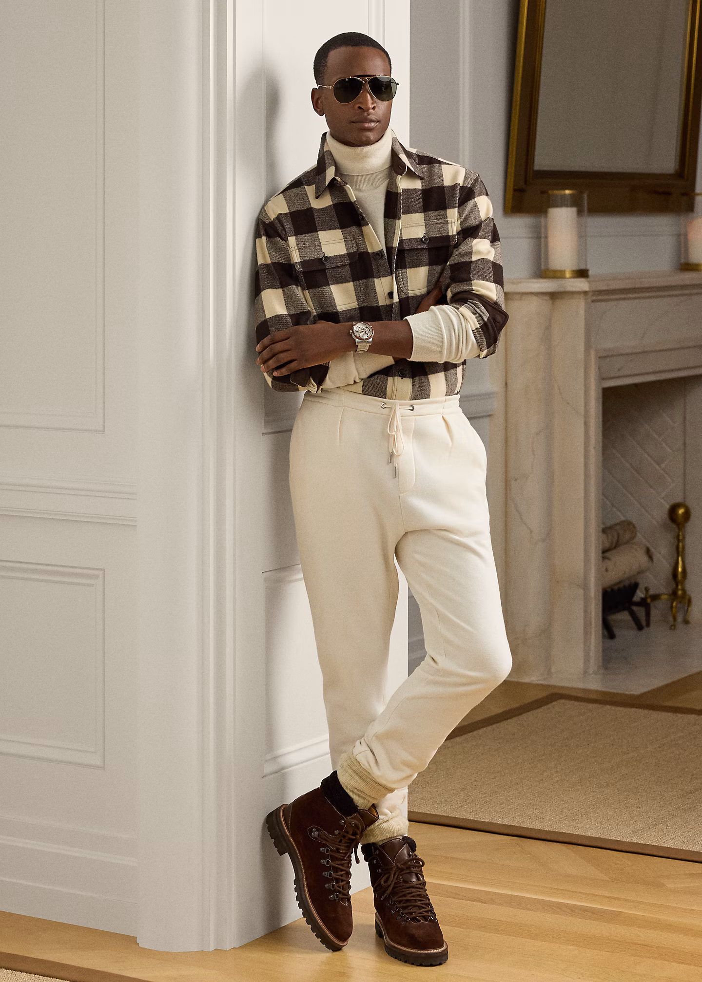 Wollhemd mit Buffalo-Karo - RALPH LAUREN OUTLET