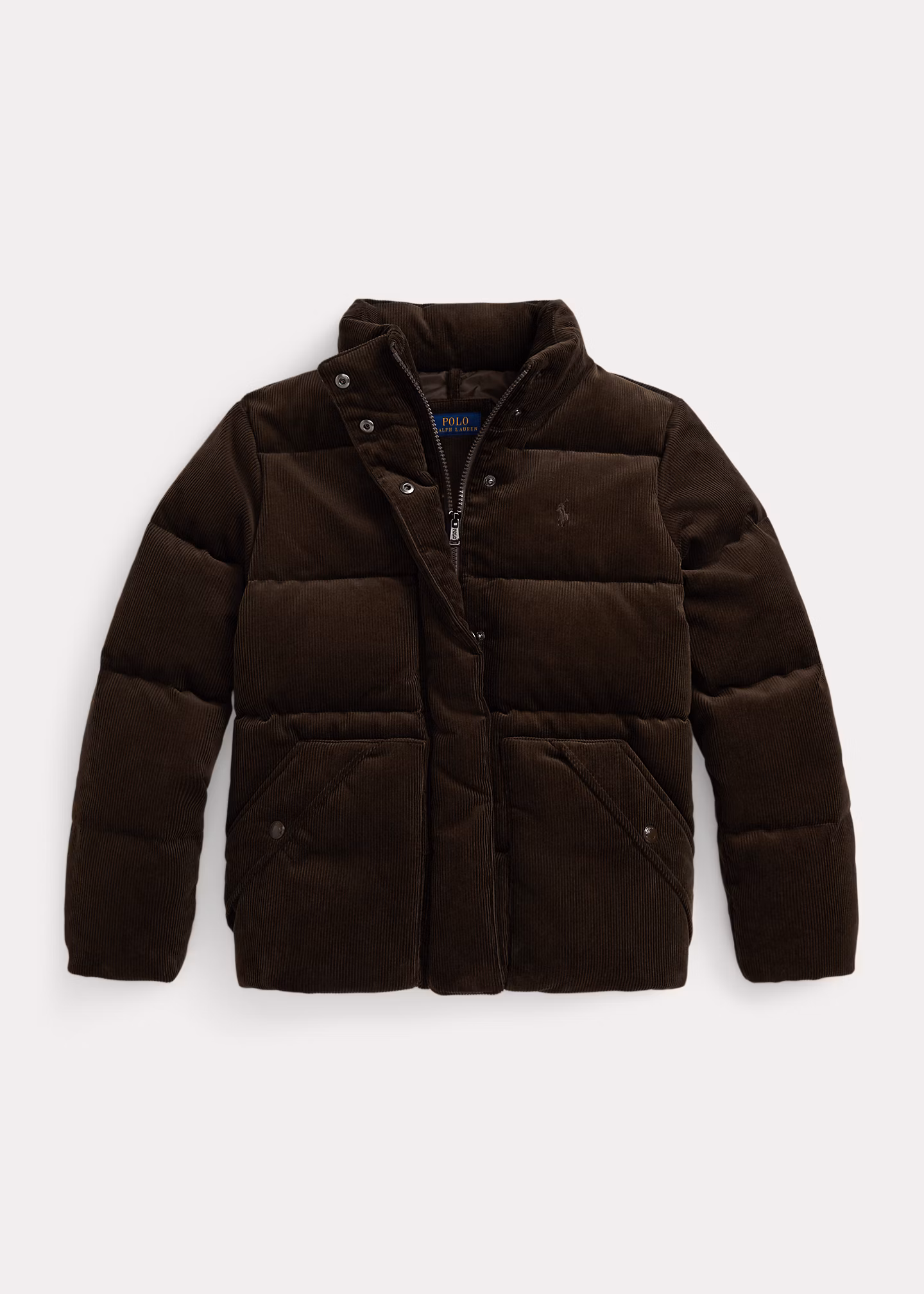 Gesteppte Jacke aus Baumwollkordsamt - RALPH LAUREN OUTLET