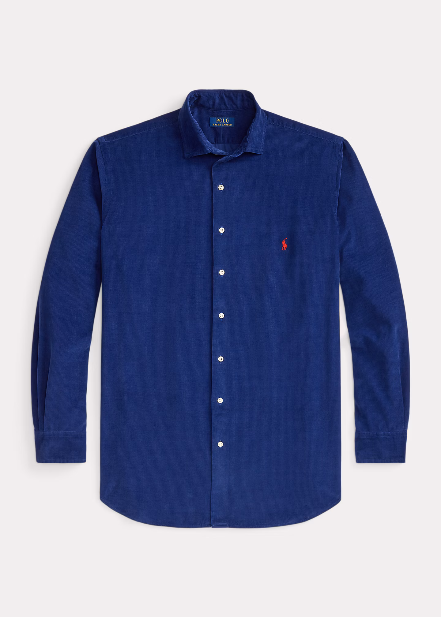 Hemd aus fein geripptem Kordsamt - RALPH LAUREN OUTLET