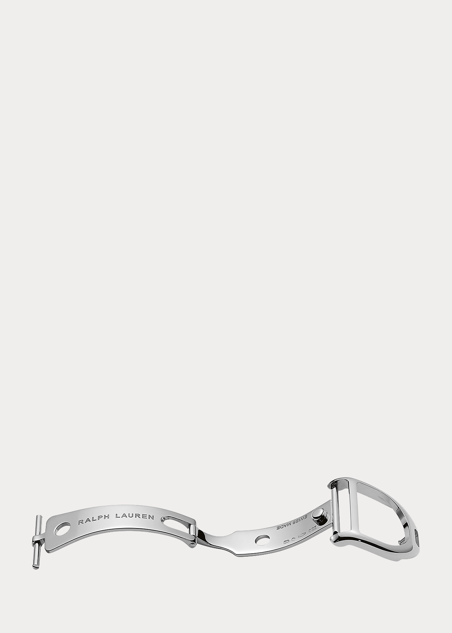 Faltschließe 15 mm aus Stahl - RALPH LAUREN OUTLET