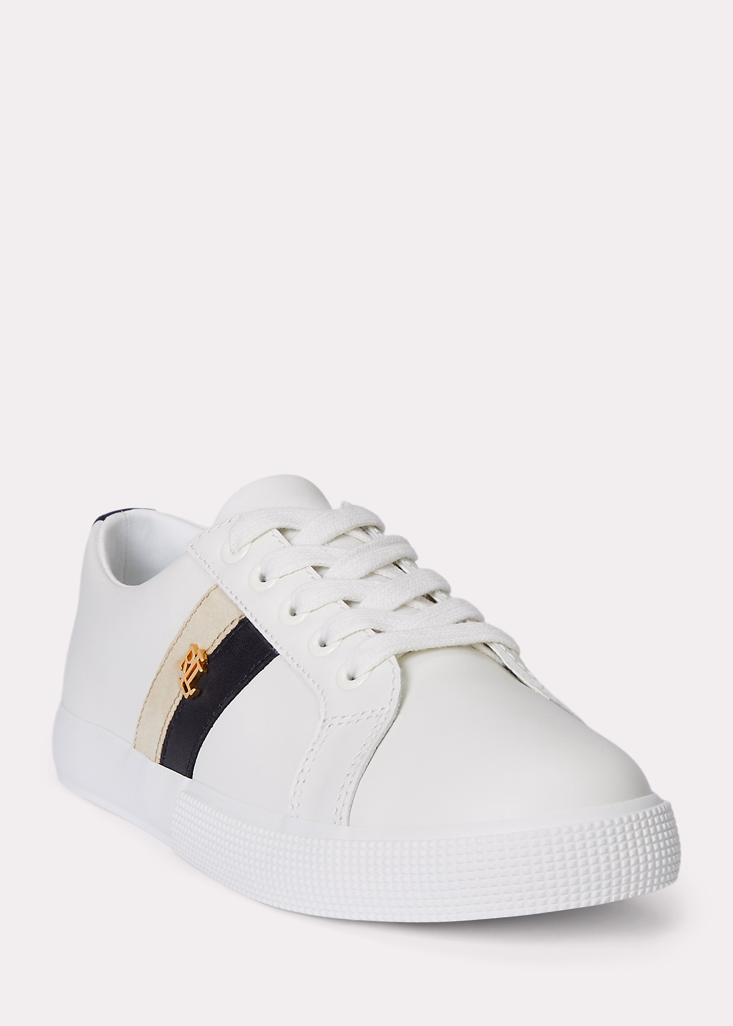 Color-Block-Sneaker Janson II aus Leder - RALPH LAUREN OUTLET