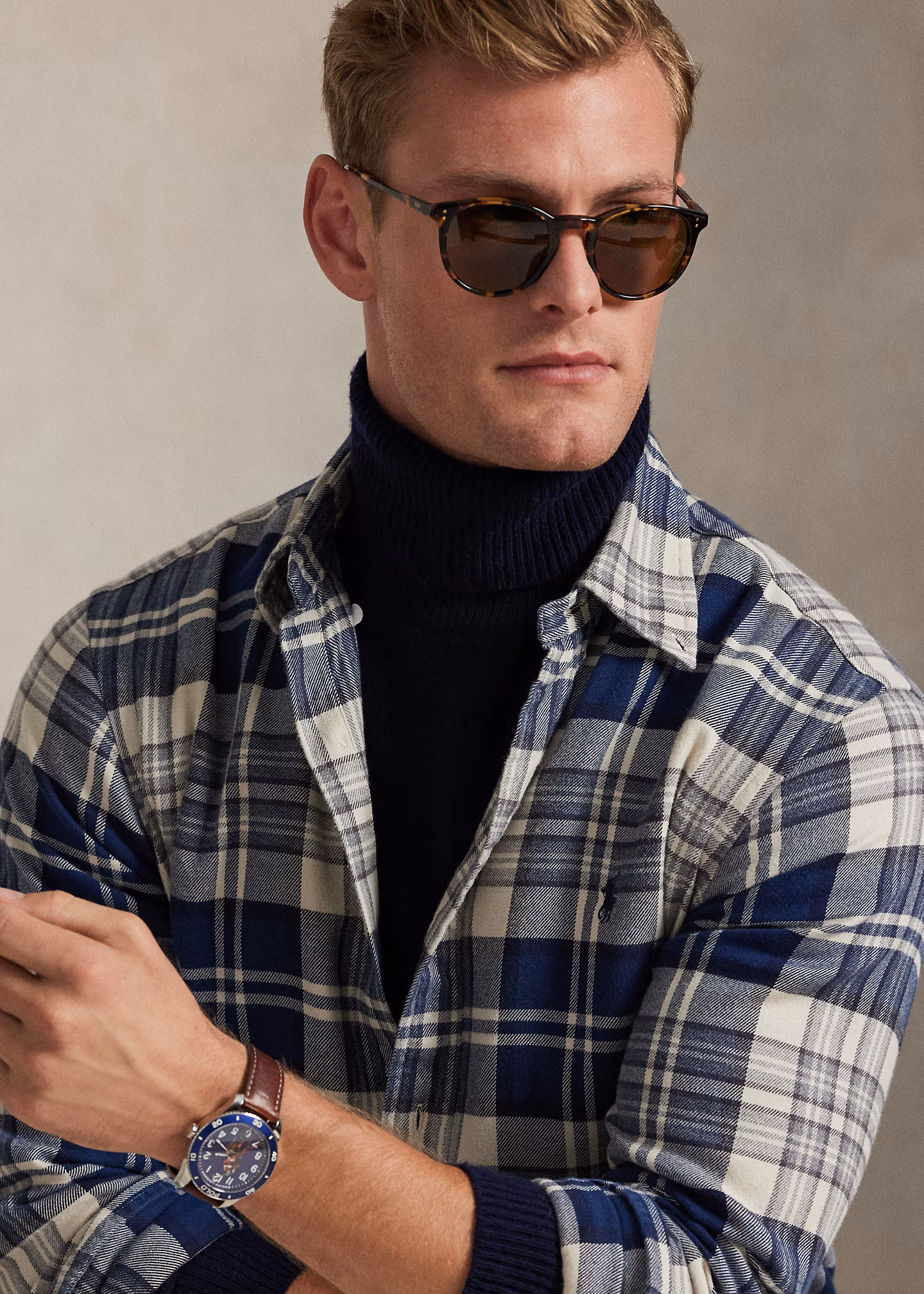 Classic-Fit-Karohemd aus Twill - RALPH LAUREN OUTLET