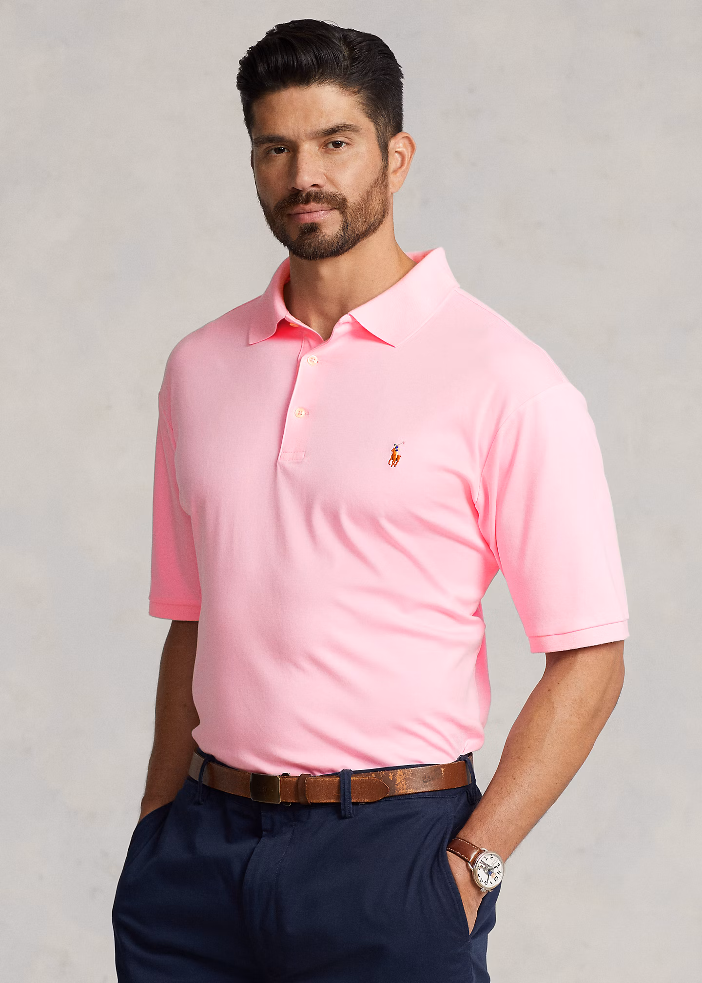Poloshirt aus weicher Baumwolle - RALPH LAUREN OUTLET