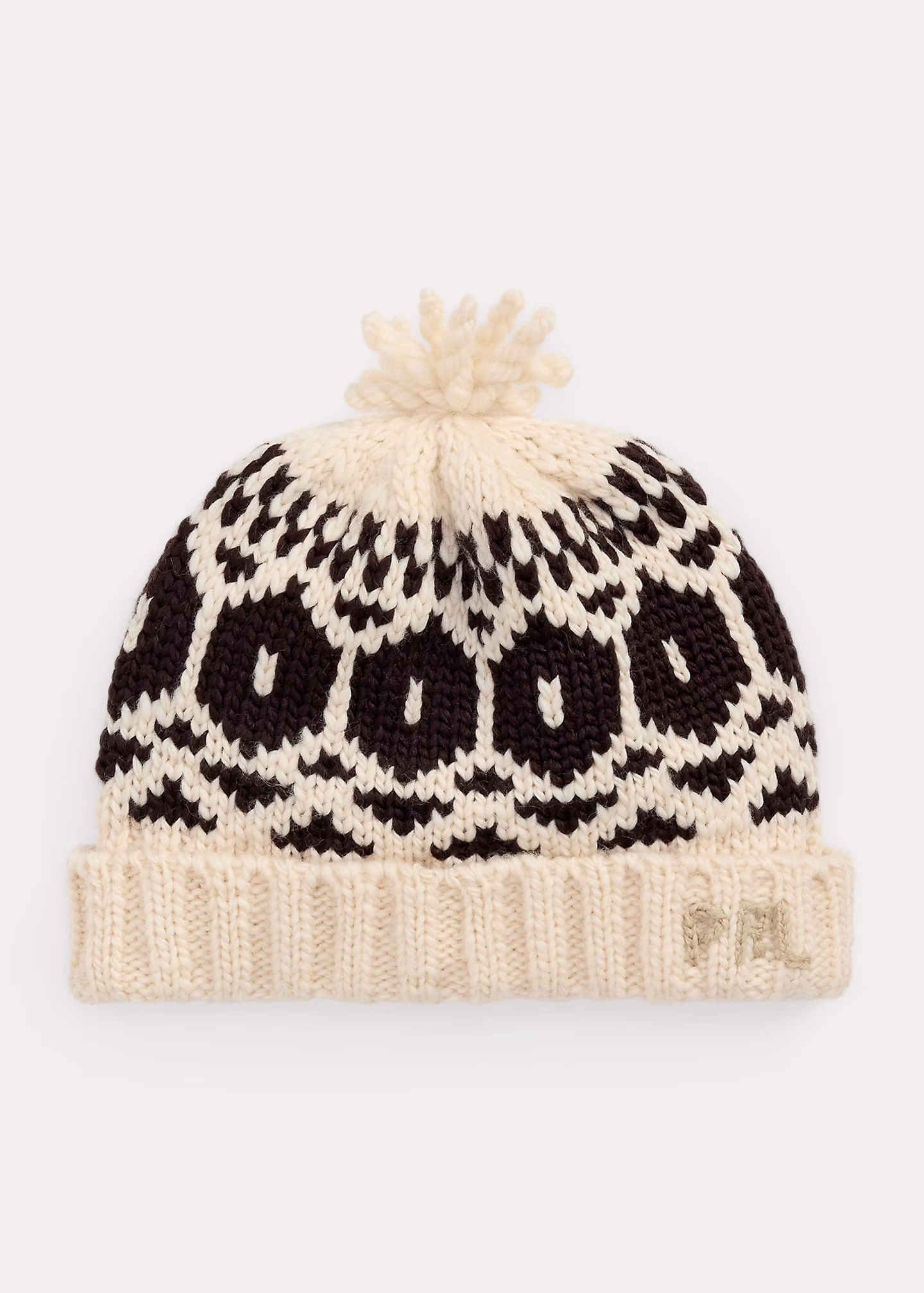 Woll-Bommelmütze mit Schneeflockenmotiv - RALPH LAUREN OUTLET