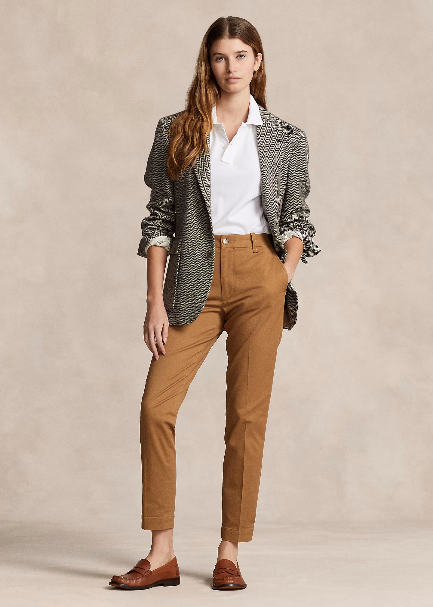 Slim-Fit Twill-Chinos in 3/4-Länge - RALPH LAUREN OUTLET