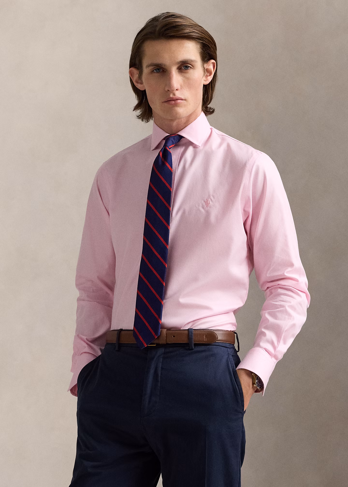 Strukturiertes Custom-Fit Hemd - RALPH LAUREN OUTLET