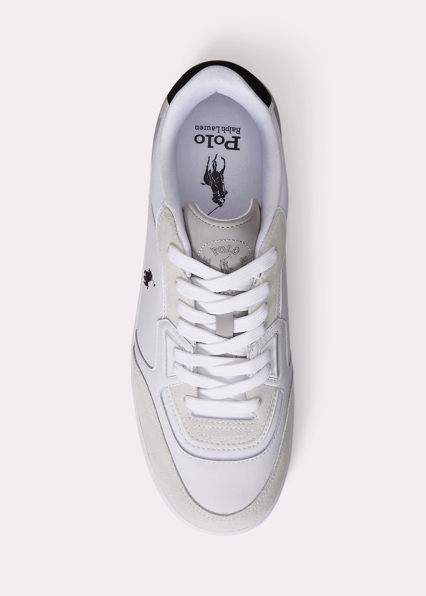 Sneaker Open Masters mit Wildlederbahnen - RALPH LAUREN OUTLET