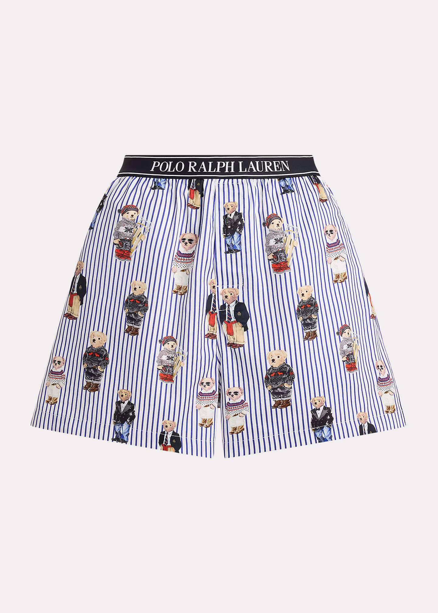 Gestreifte Boxershorts mit Polo Bear - RALPH LAUREN OUTLET