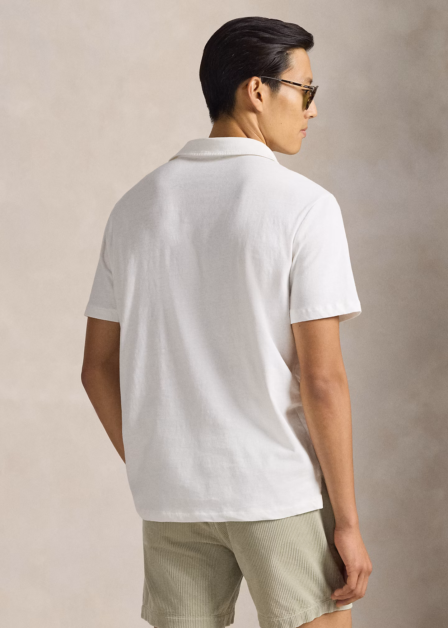 Standard-Fit Baumwoll-Leinen-Poloshirt - RALPH LAUREN OUTLET