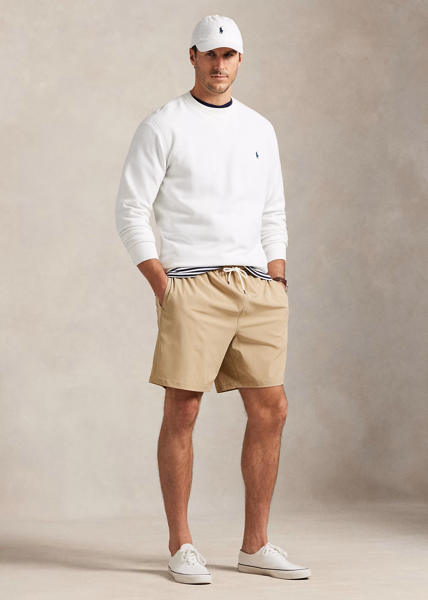 Classic-Fit Stretch-Badeshorts Traveler - RALPH LAUREN OUTLET