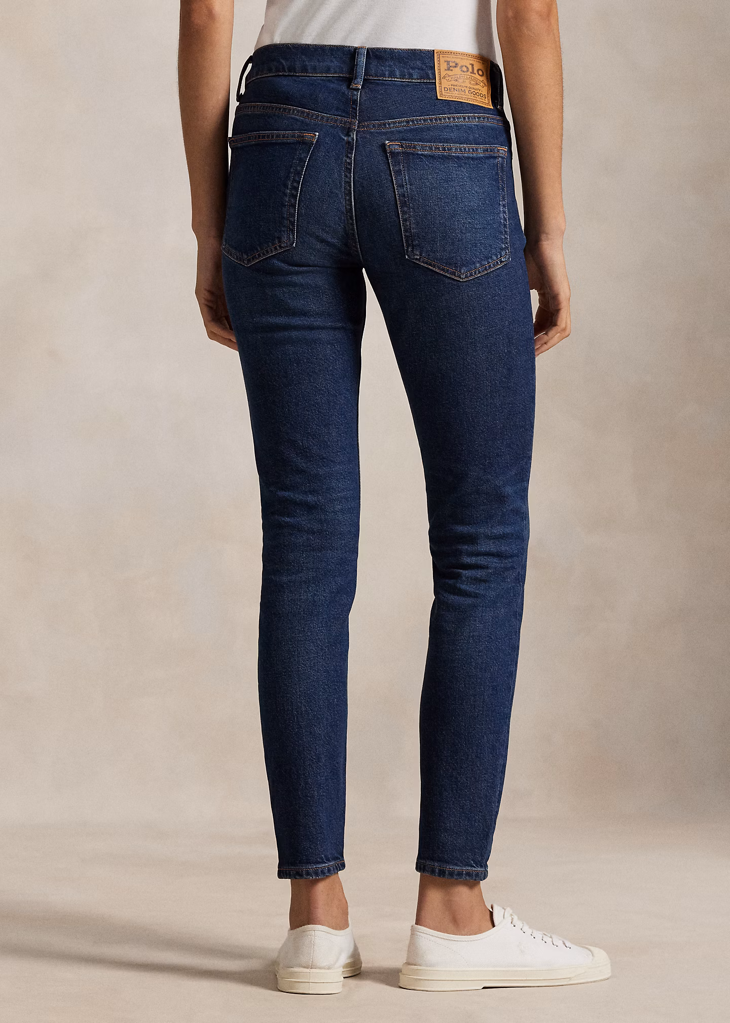 Super-Slim-Jeans mit mittlerer Leibhöhe - RALPH LAUREN OUTLET