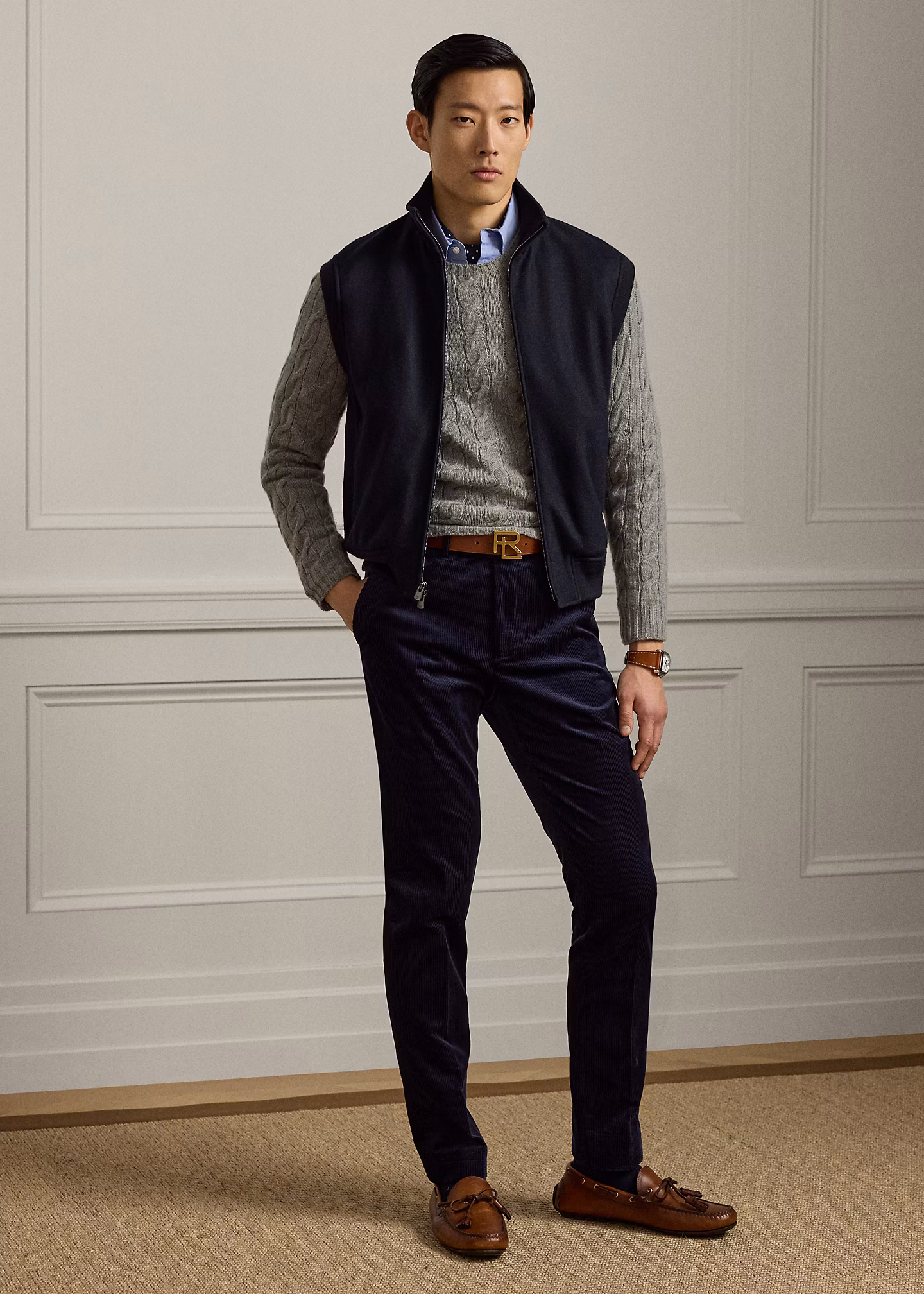 Weste Felton aus Kaschmirmischung - RALPH LAUREN OUTLET