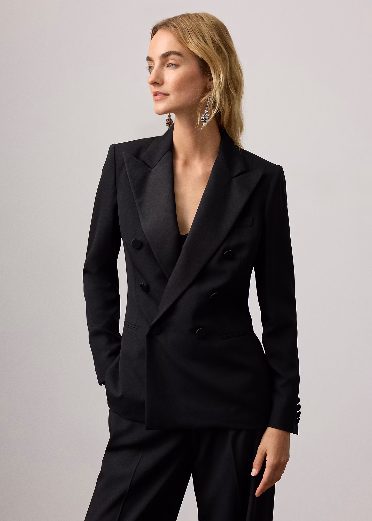 Smokingjacke Callahan aus Wollbarathea - RALPH LAUREN OUTLET