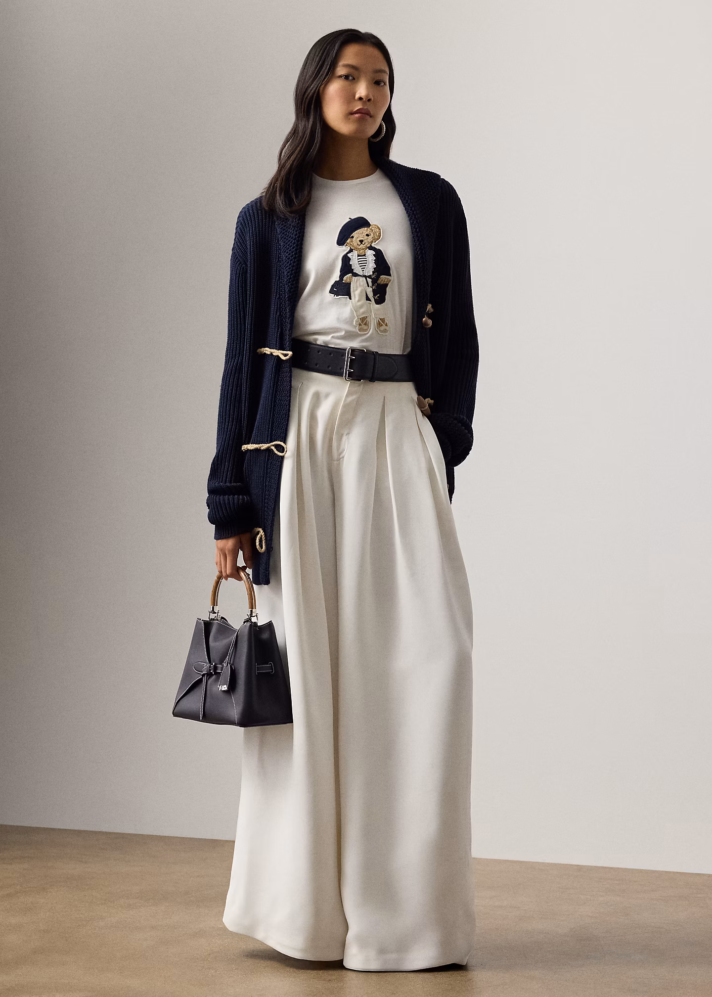 T-Shirt mit Pre-Spring Polo Bear - RALPH LAUREN OUTLET