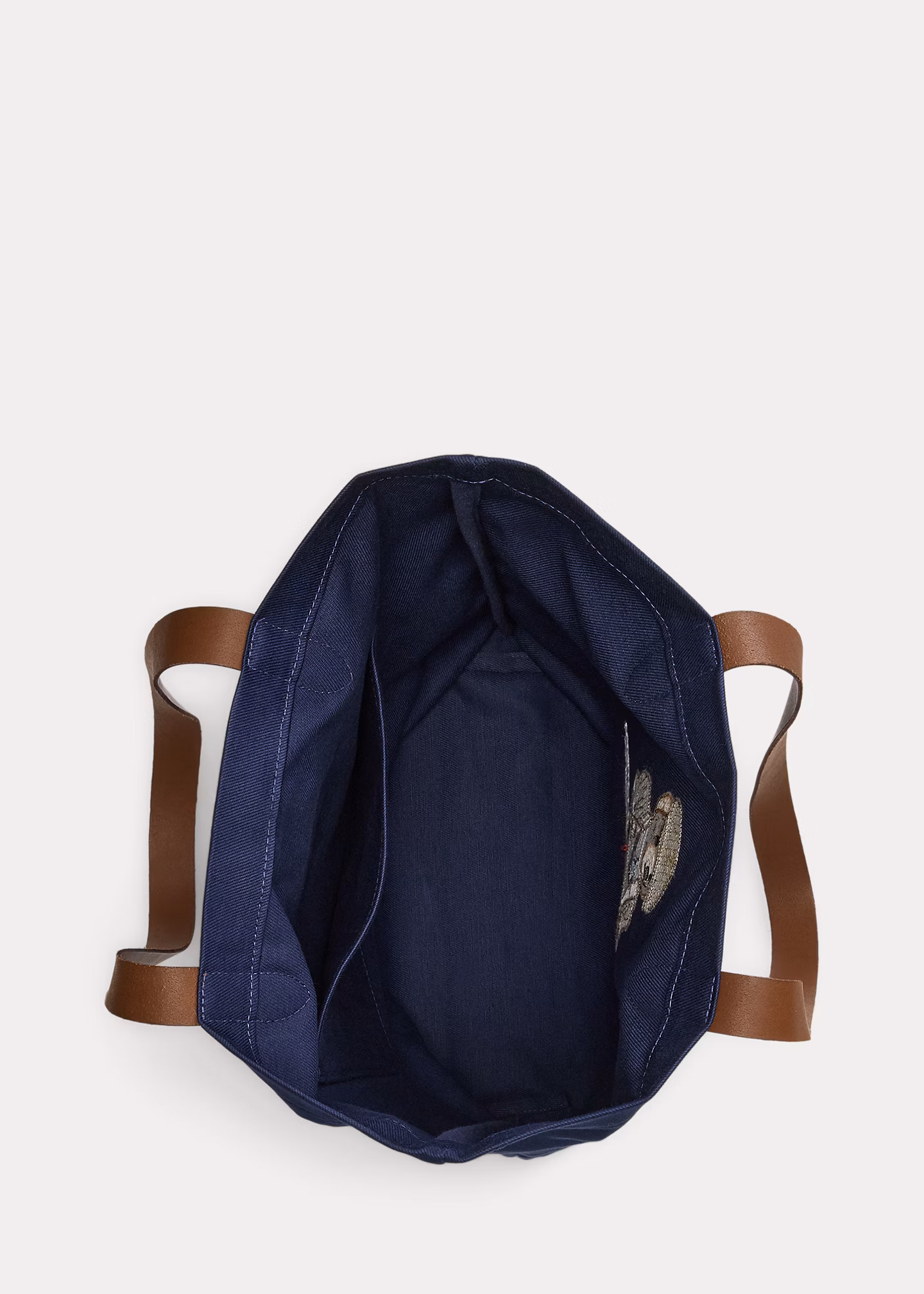 Twill-Tragetasche mit Polo Bear - RALPH LAUREN OUTLET