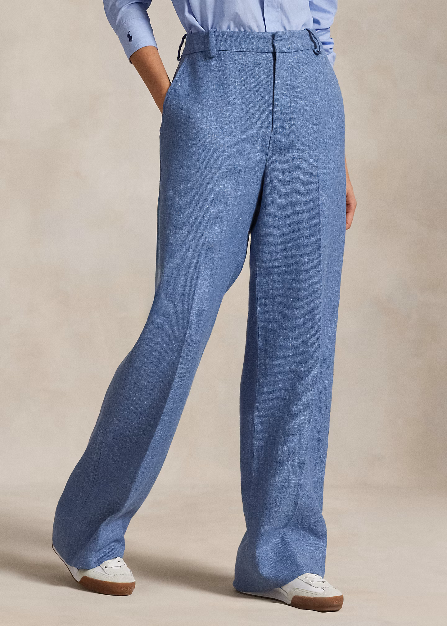 Twillhose mit weitem Bein - RALPH LAUREN OUTLET
