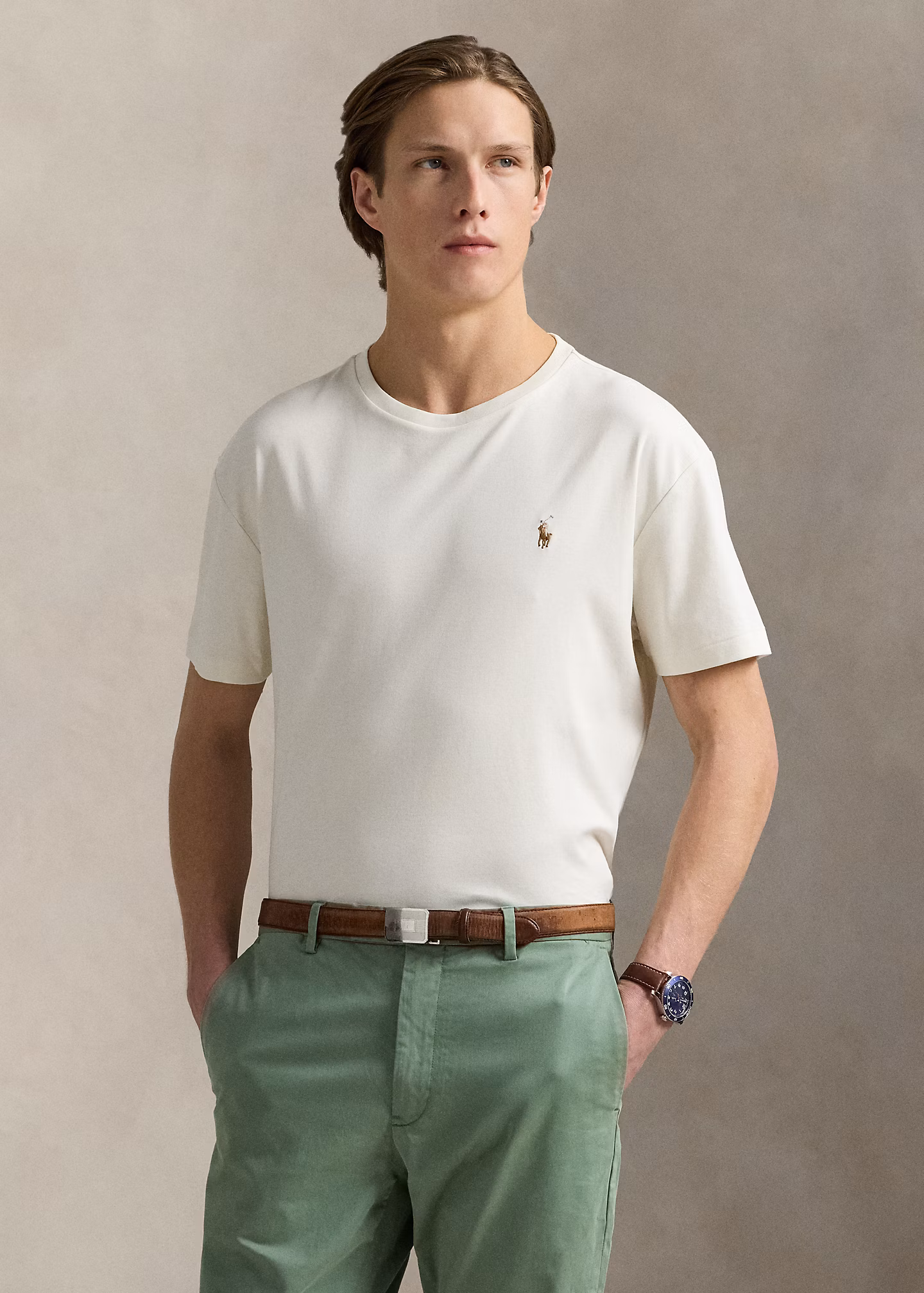 Weiches Custom-Slim-Fit T-Shirt - RALPH LAUREN OUTLET