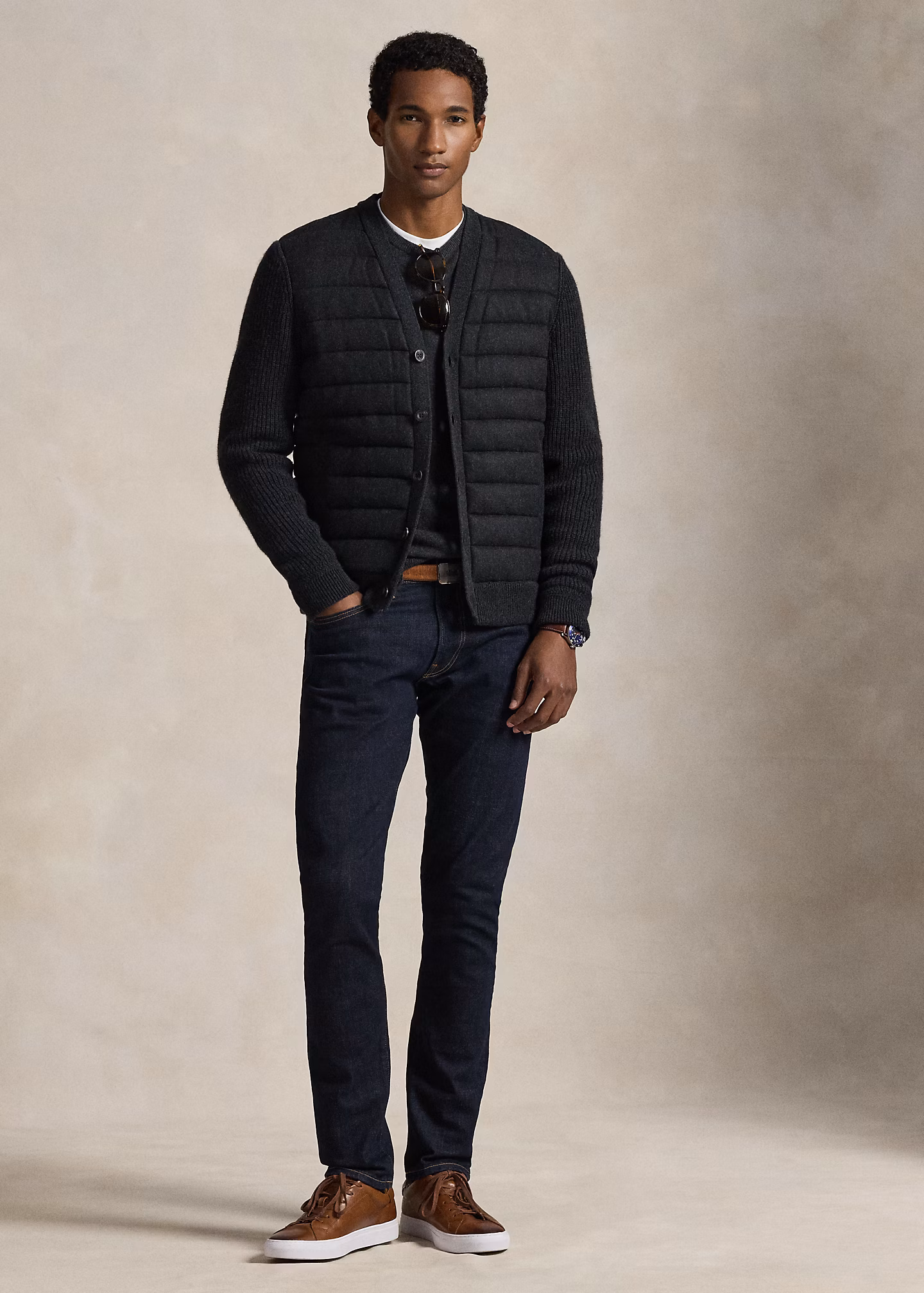 Strickjacke aus Wolle und Kaschmir - RALPH LAUREN OUTLET