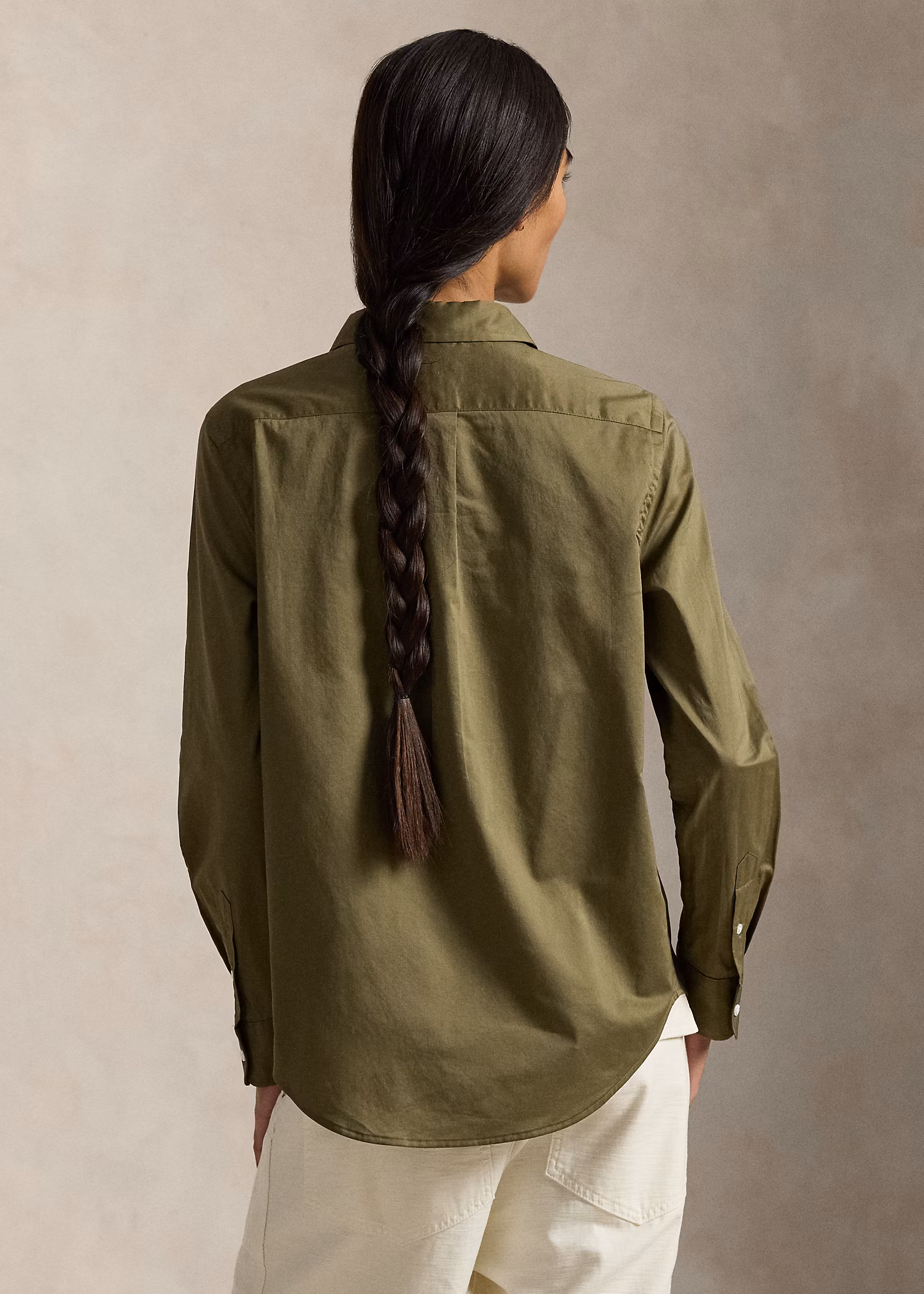 Classic-Fit Hemd aus Baumwolltwill - RALPH LAUREN OUTLET