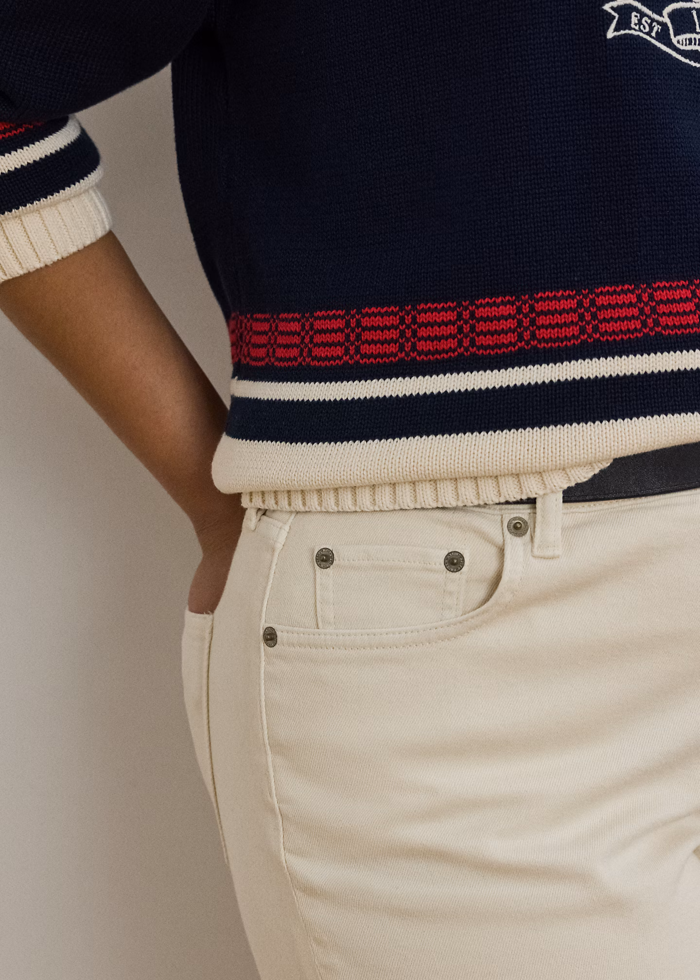 Straight-Fit Jeans in Knöchellänge - RALPH LAUREN OUTLET