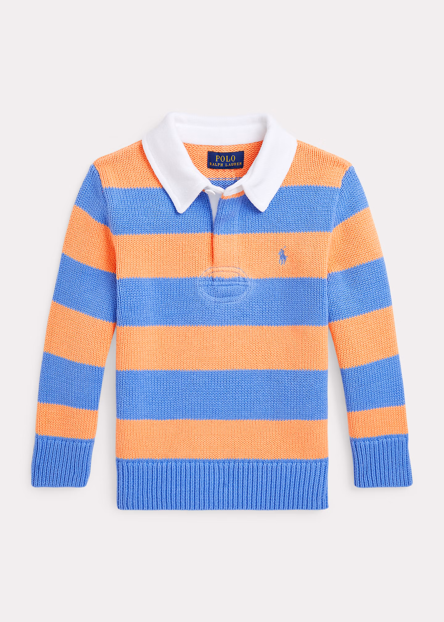 Gestreifter Rugbypullover aus Baumwolle - RALPH LAUREN OUTLET
