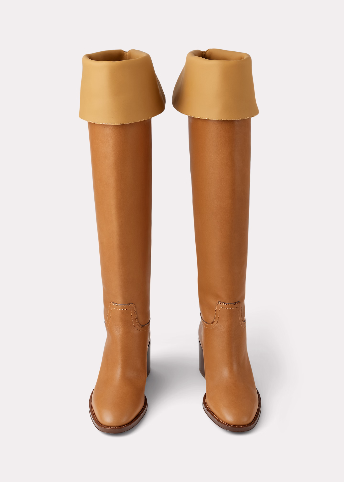 Stiefel Barnet aus Kalbsleder - RALPH LAUREN OUTLET