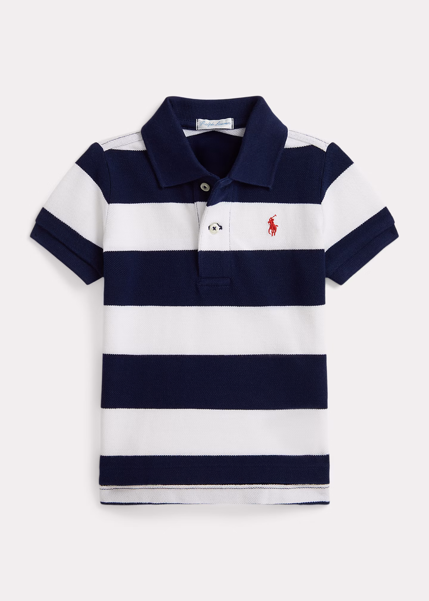 Gestreiftes Poloshirt aus Baumwollpiqué - RALPH LAUREN OUTLET